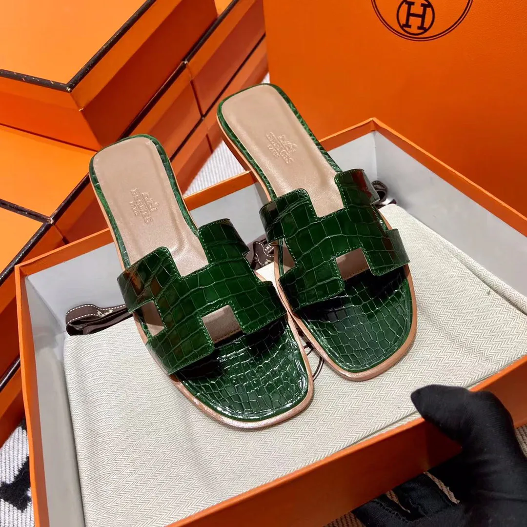 Шлепанцы Женские Hermes 4340589