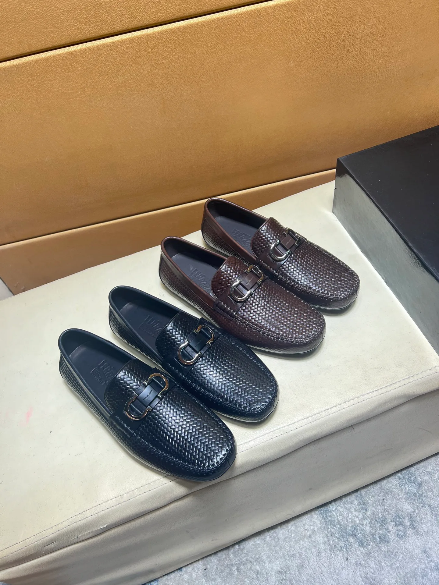 Мокасины Мужские Salvatore Ferragamo 11632964