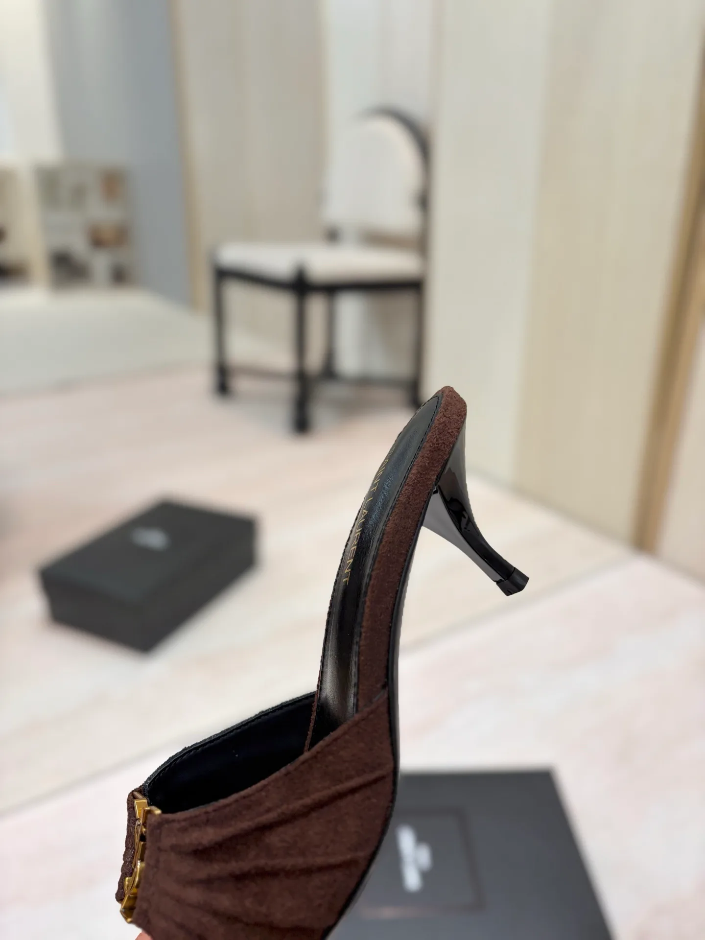 Мюли И Сабо Женские Saint Laurent 17476008
