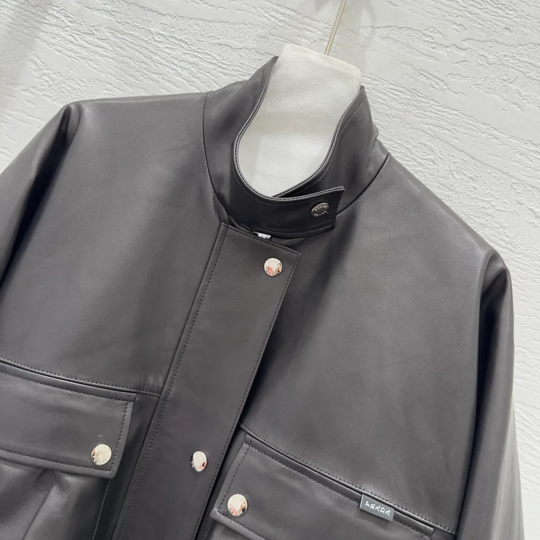 Кожаные Куртки И Дублёнки Женские Prada 4771597
