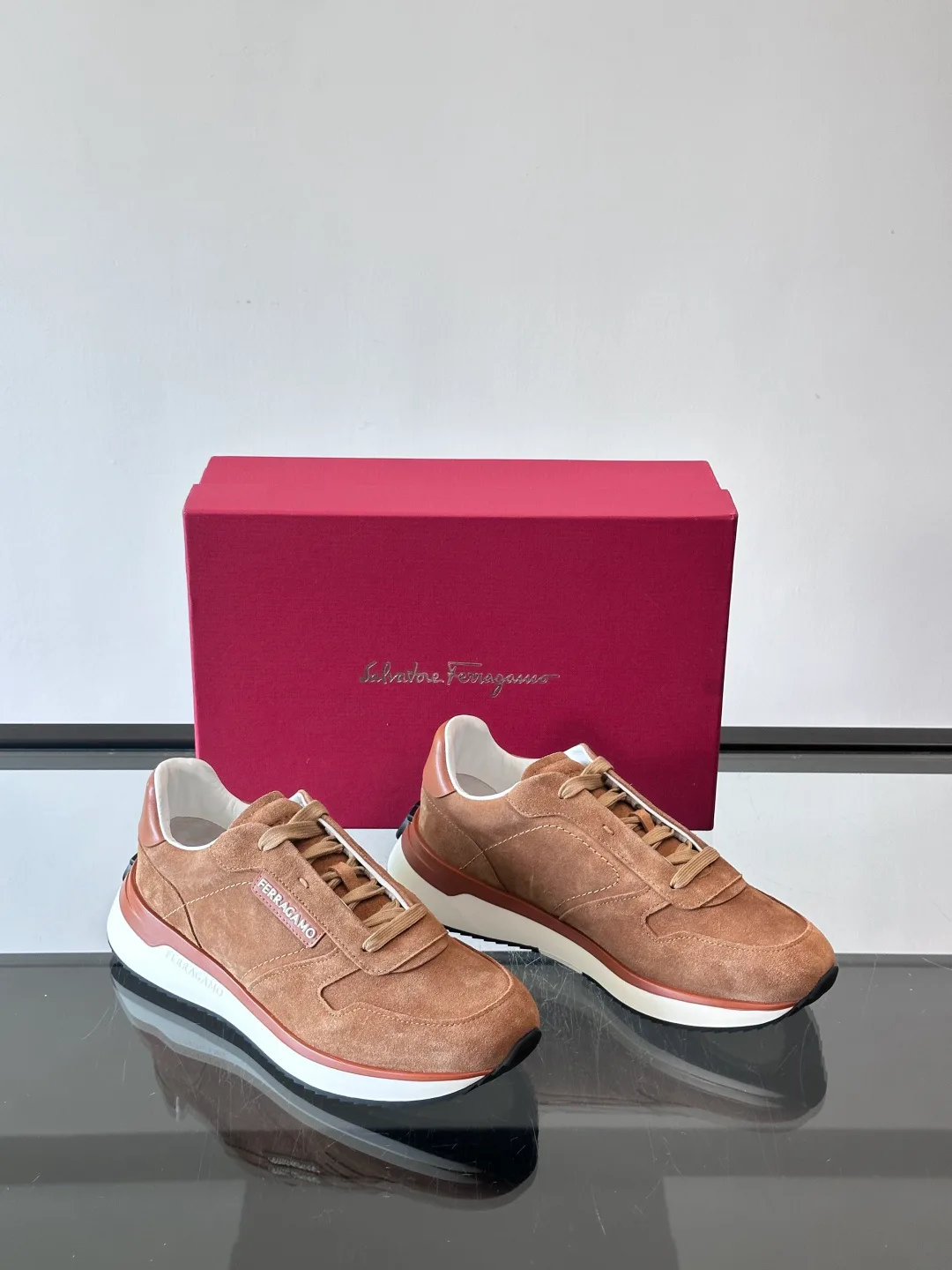 Кроссовки Мужские Salvatore Ferragamo 367242