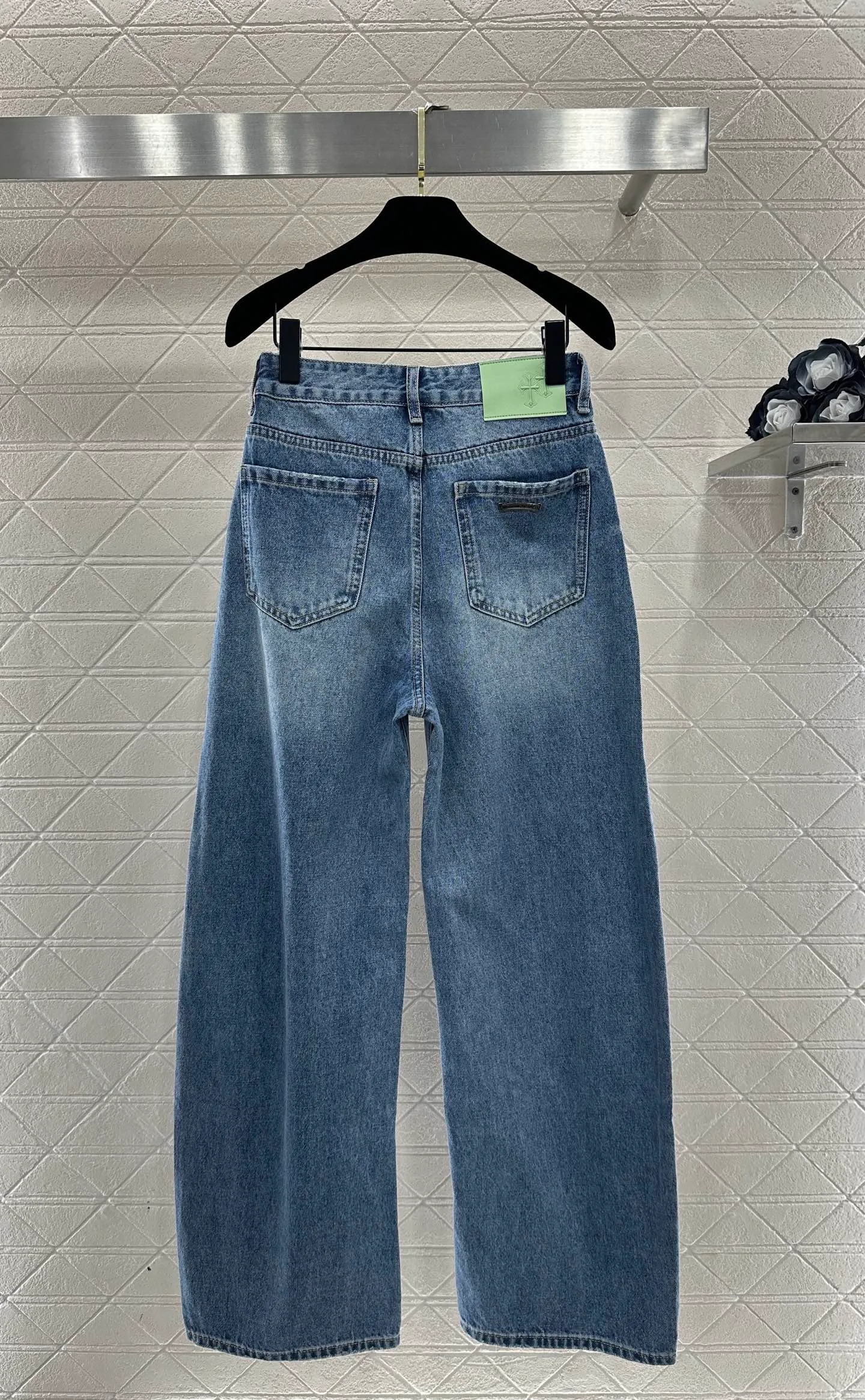 Джинсы Женские Chrome Hearts 1206754