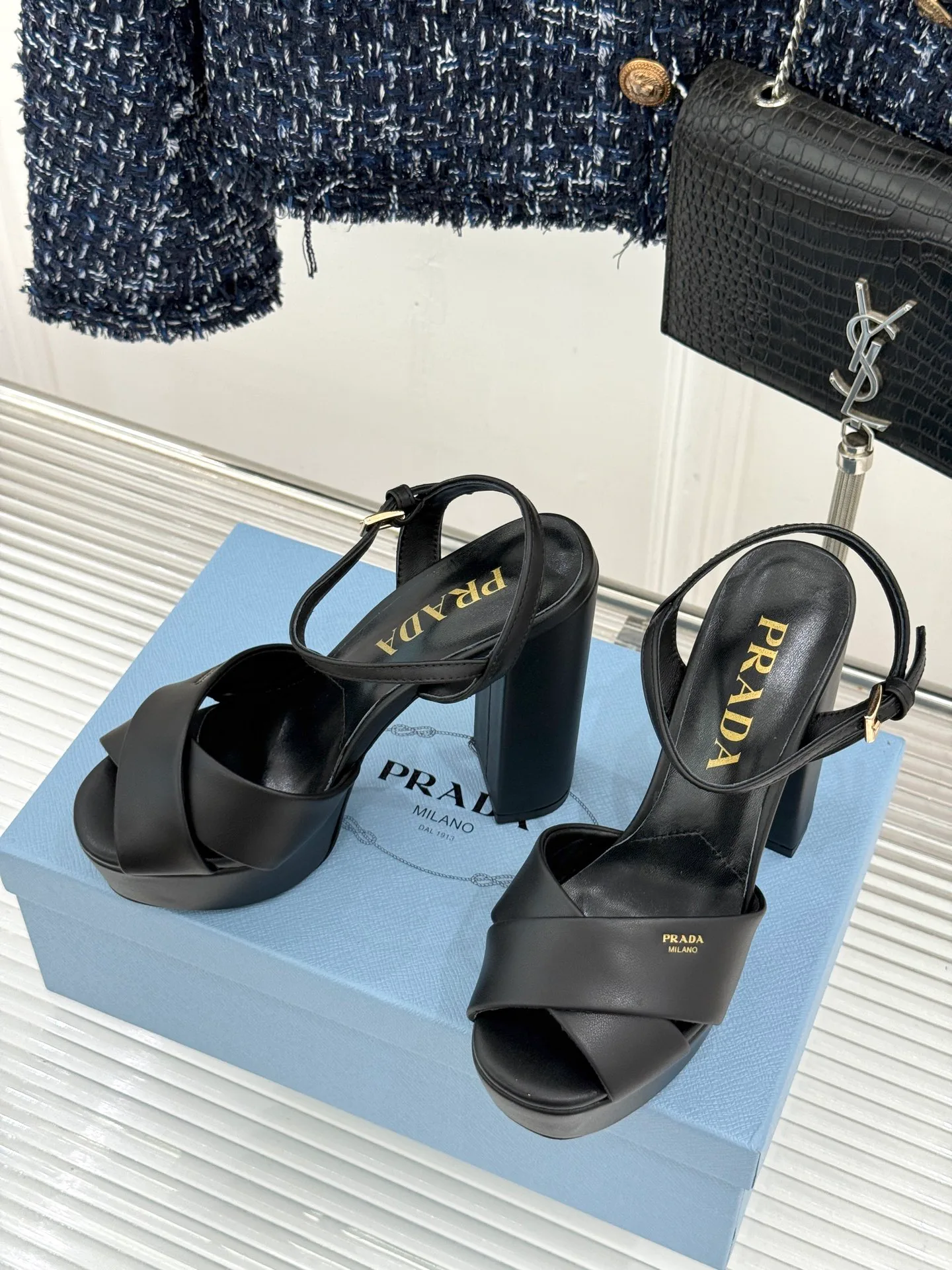 Босоножки Женские Prada 18613342