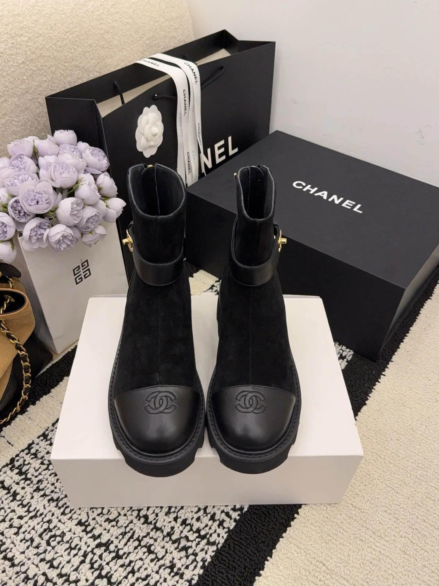 Ботинки Женские Chanel 403296