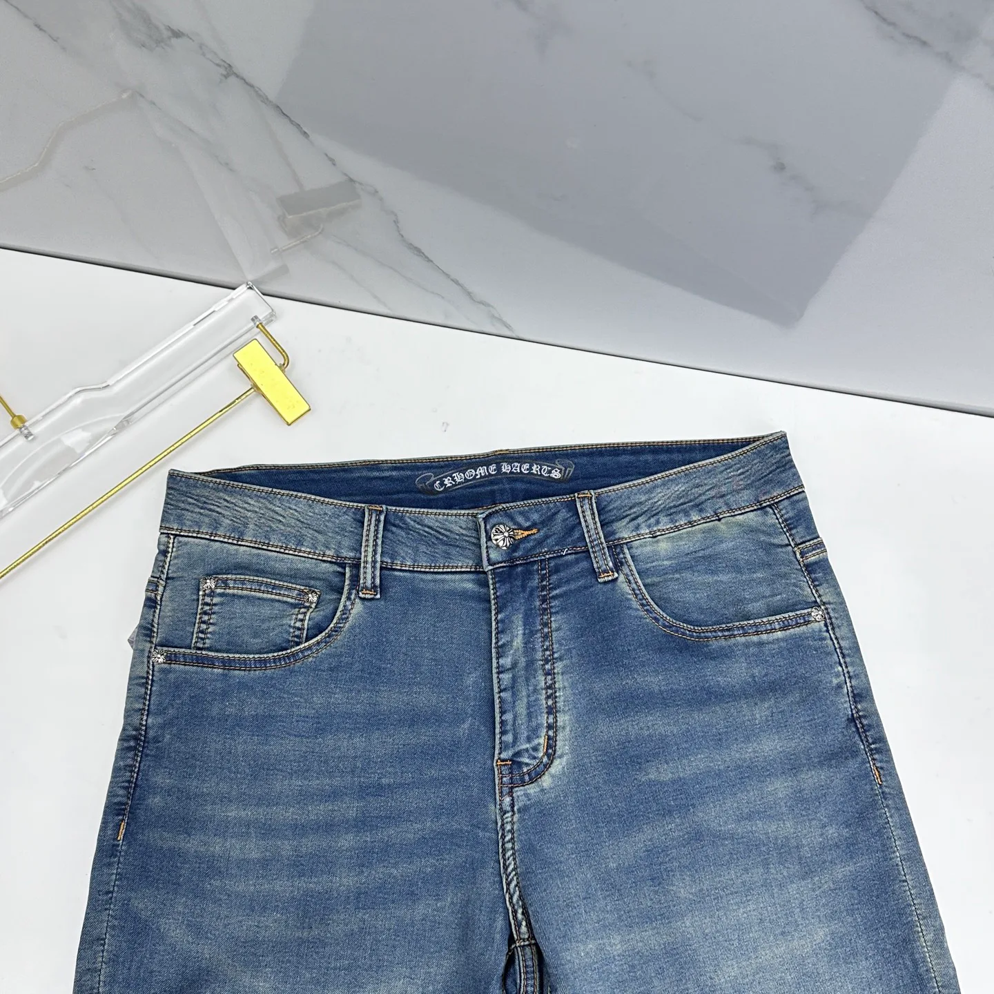 Джинсы Мужские Chrome Hearts 13206515