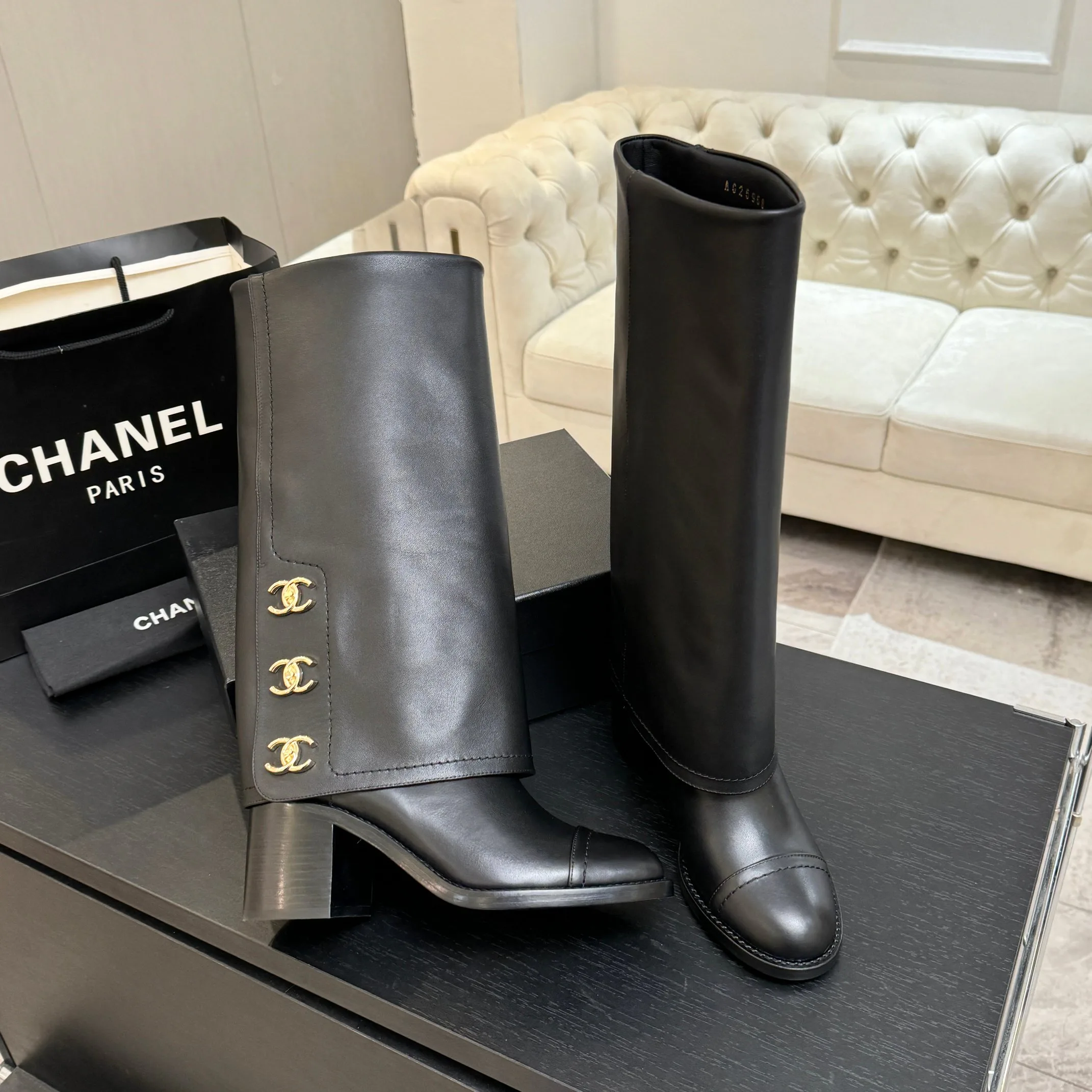 Сапоги Женские Chanel 1125657