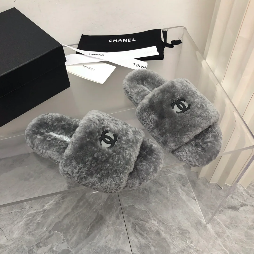 Тапочки Женские Chanel 62698
