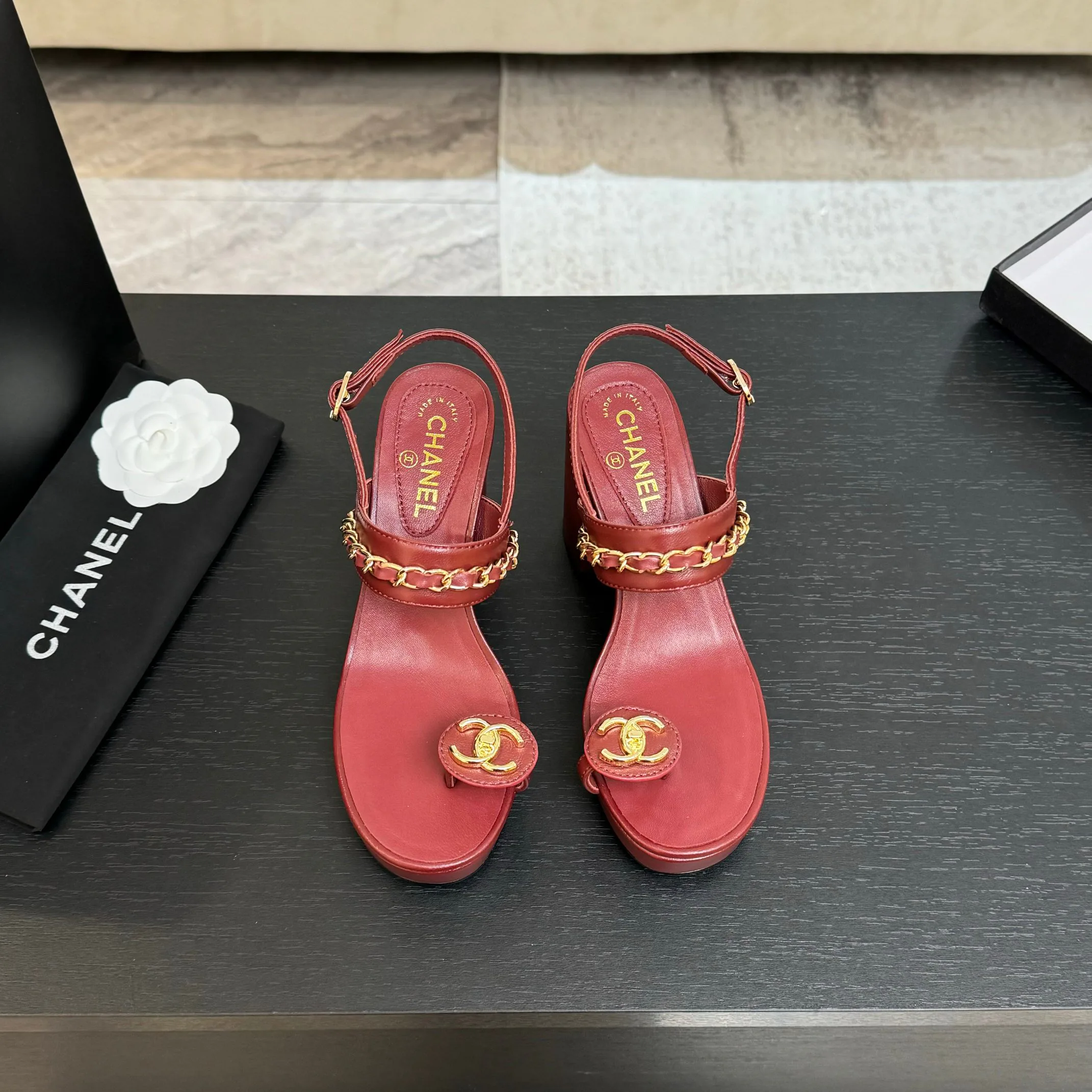 Босоножки Женские Chanel 47269