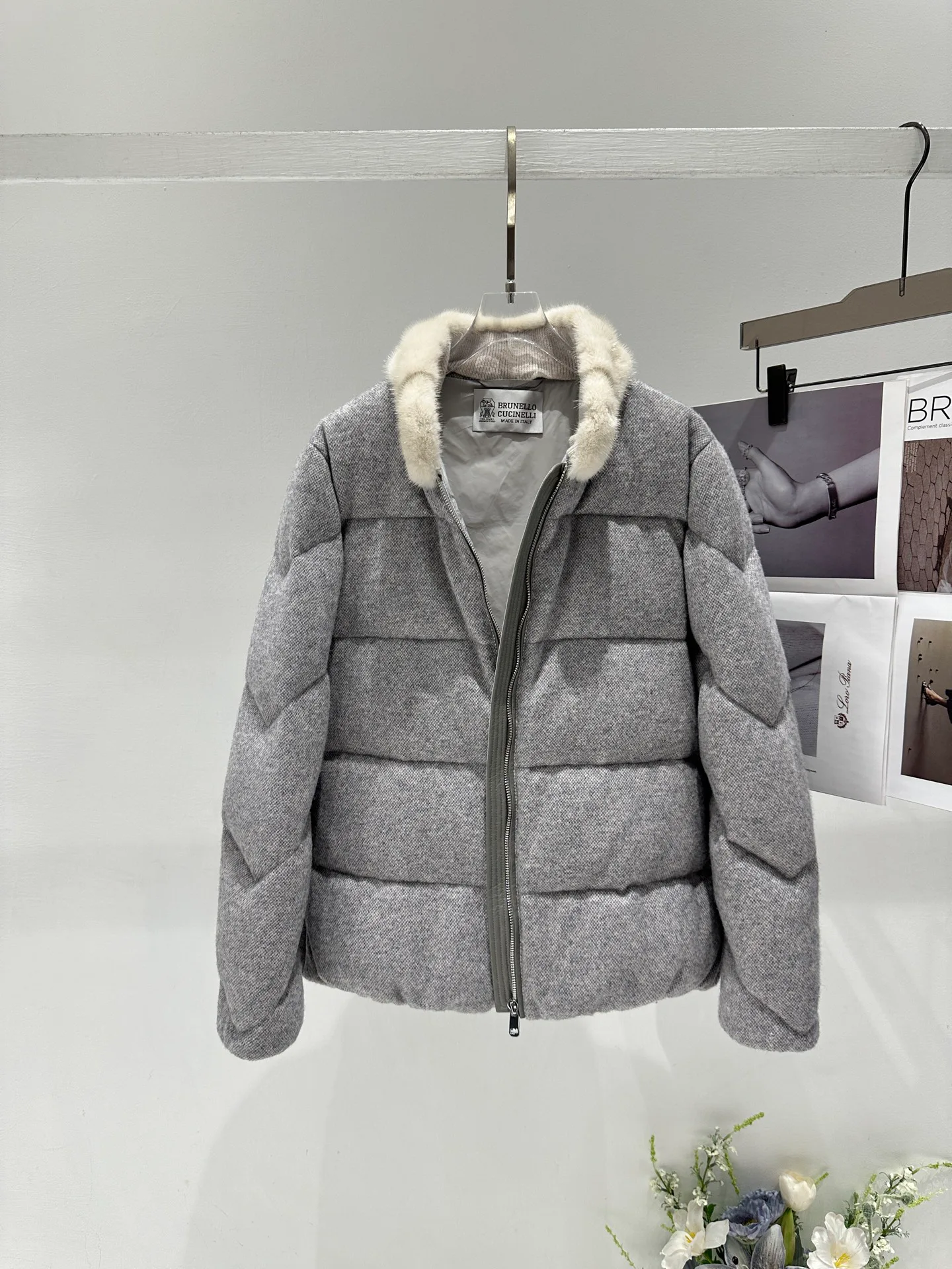 Куртки И Пуховики Женские Brunello Cucinelli 19596343