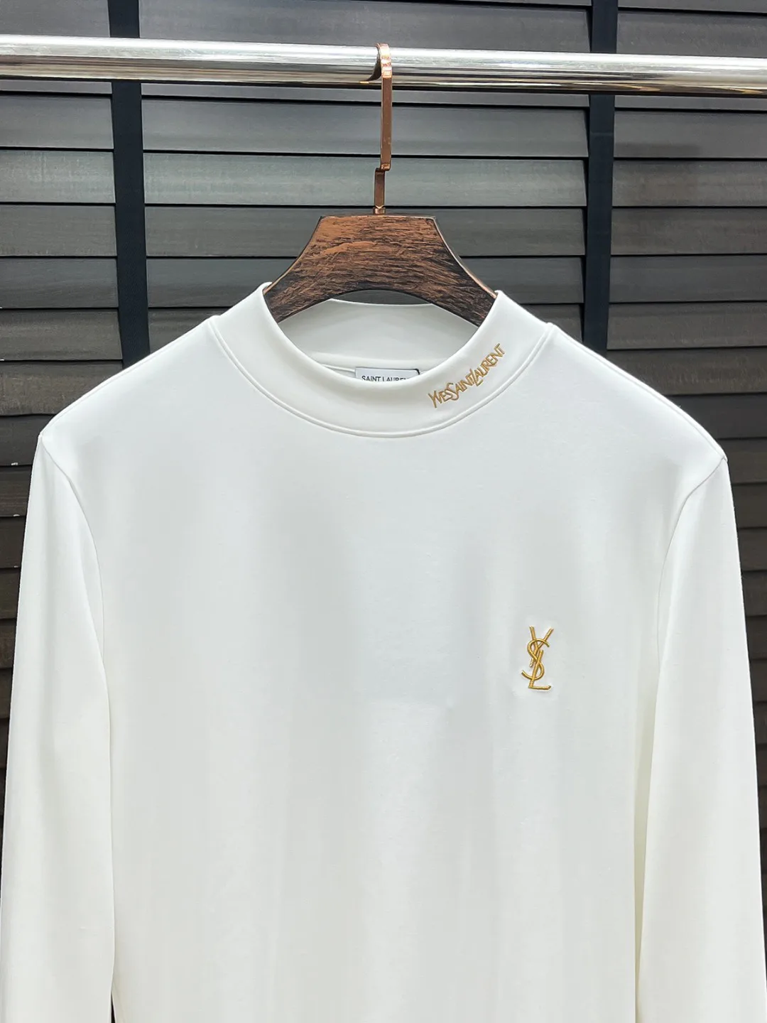 Лонгсливы Мужские Saint Laurent 658264