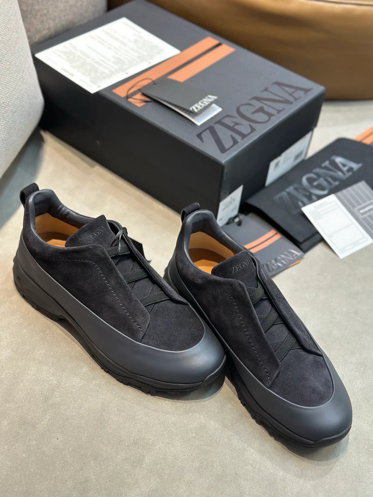 Кроссовки Мужские Zegna 18995603