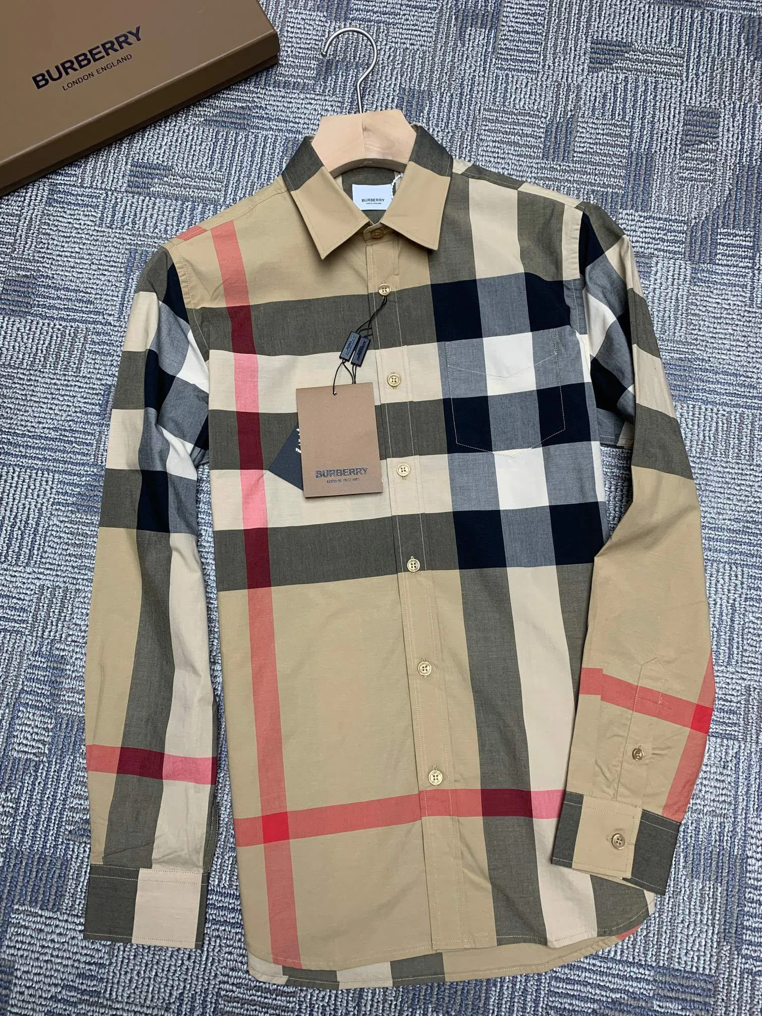 Рубашки Мужские Burberry 17967412