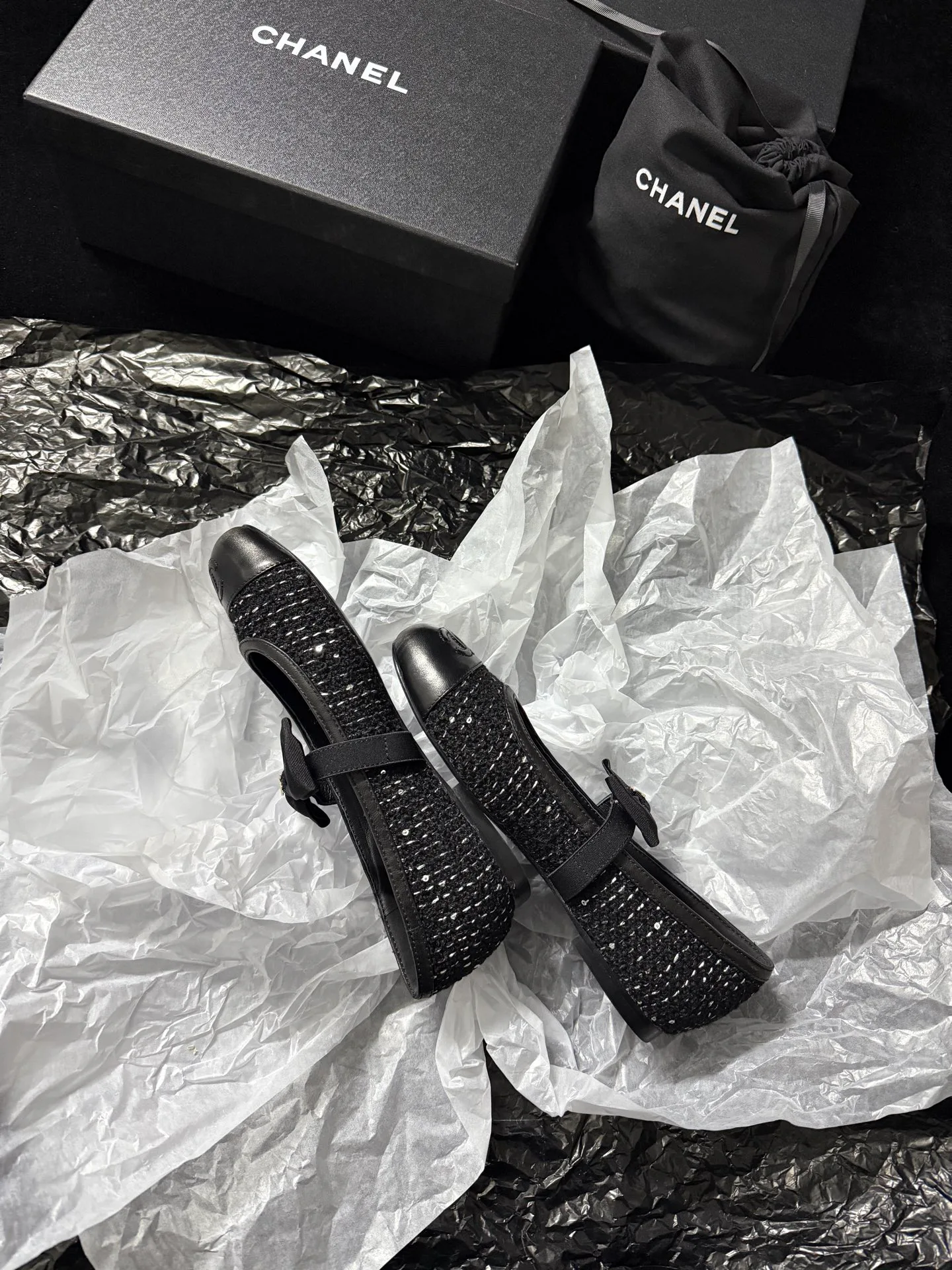 Балетки Женские Chanel 10070946
