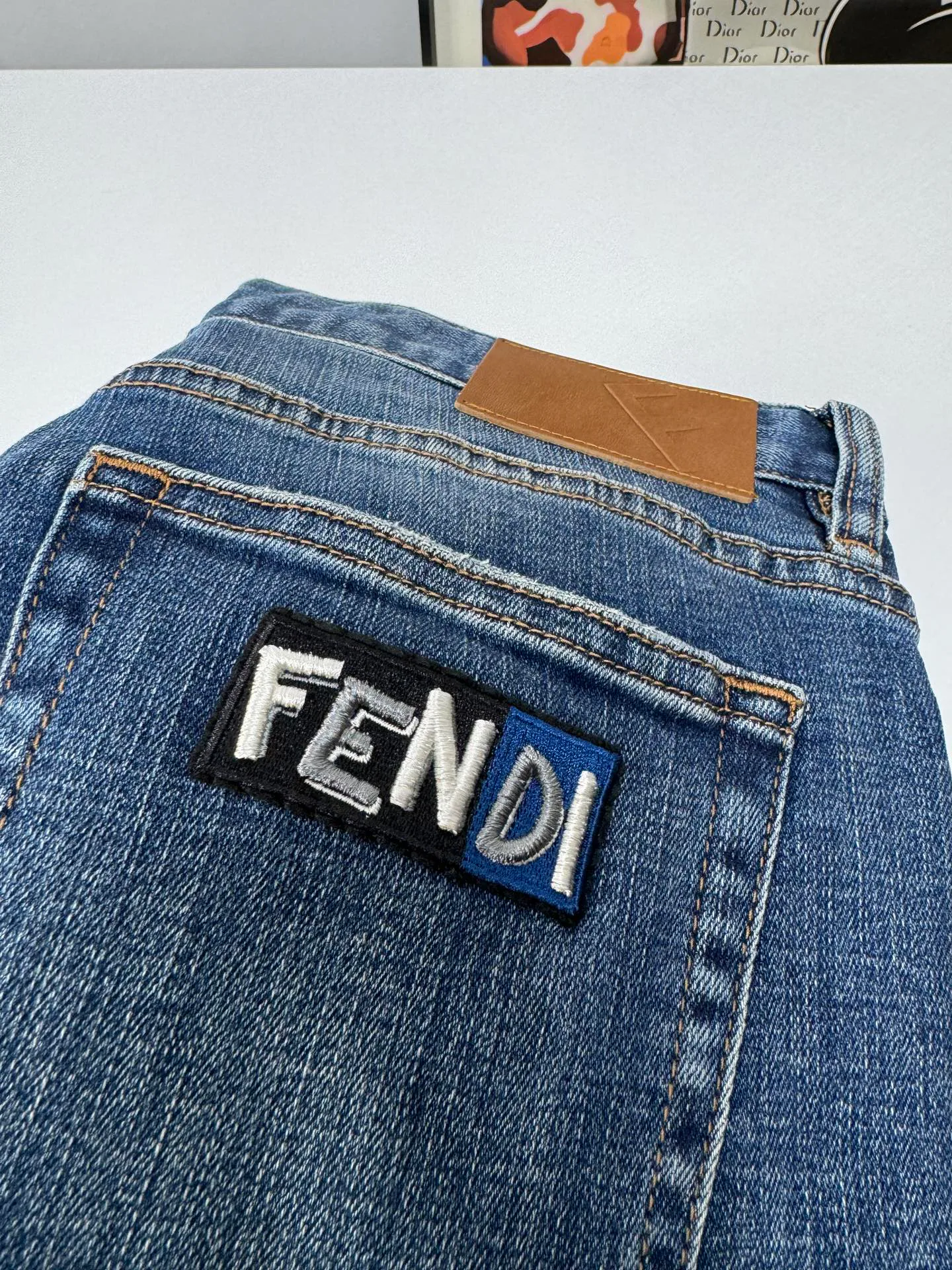 Джинсы Мужские Fendi 7499