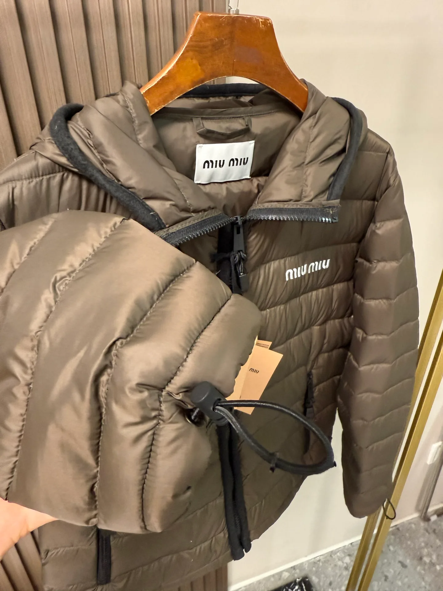 Куртки И Пуховики Женские Miu Miu 18825245