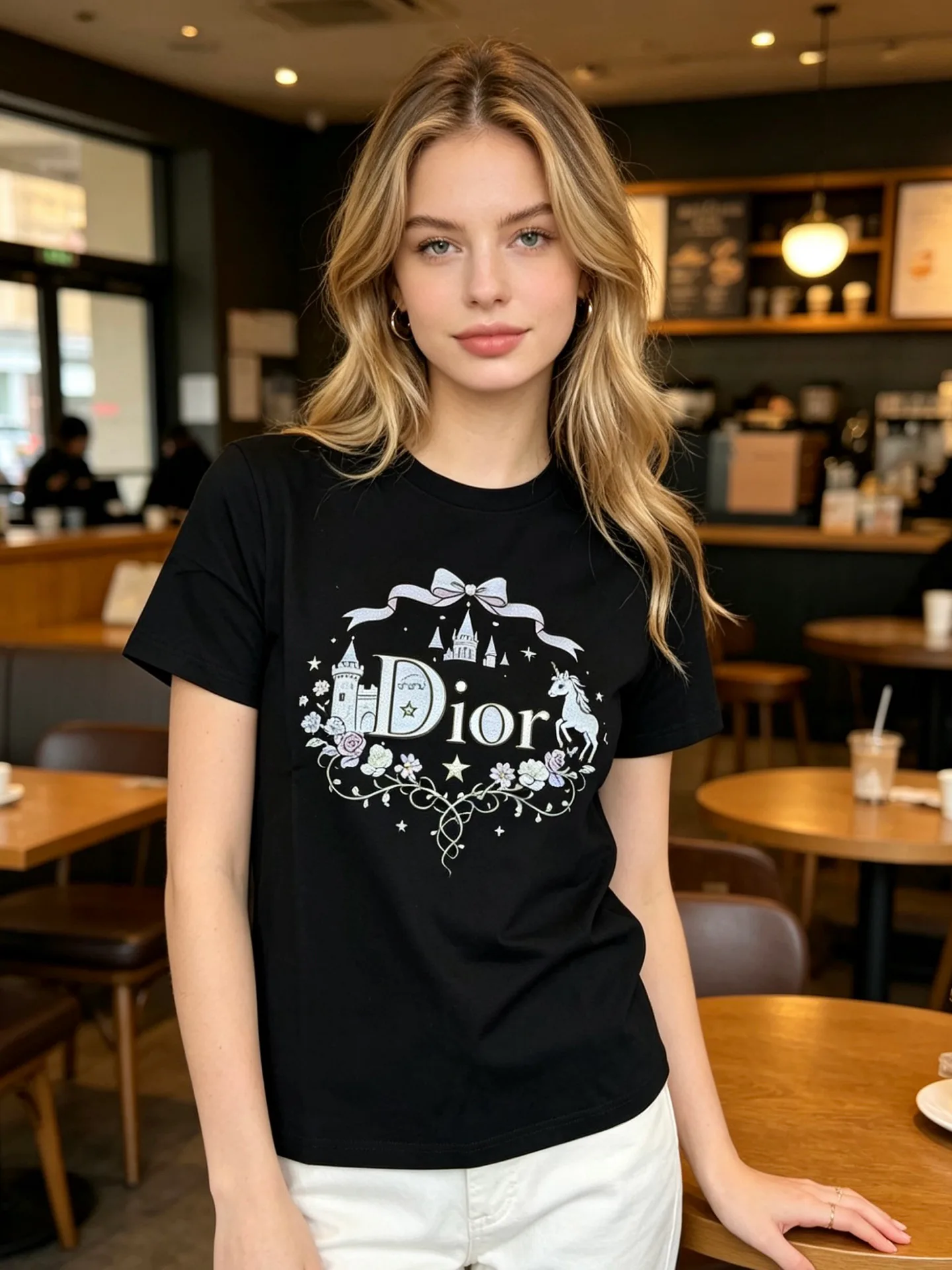 Футболки Женские Christian Dior 13076355