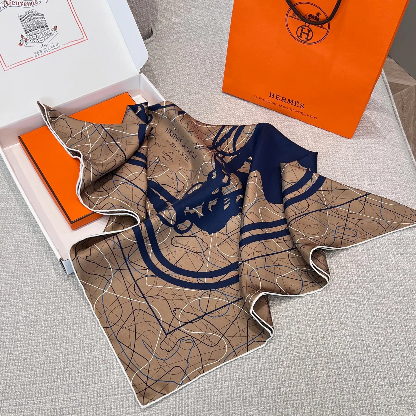 Шарфы Hermes 11703356