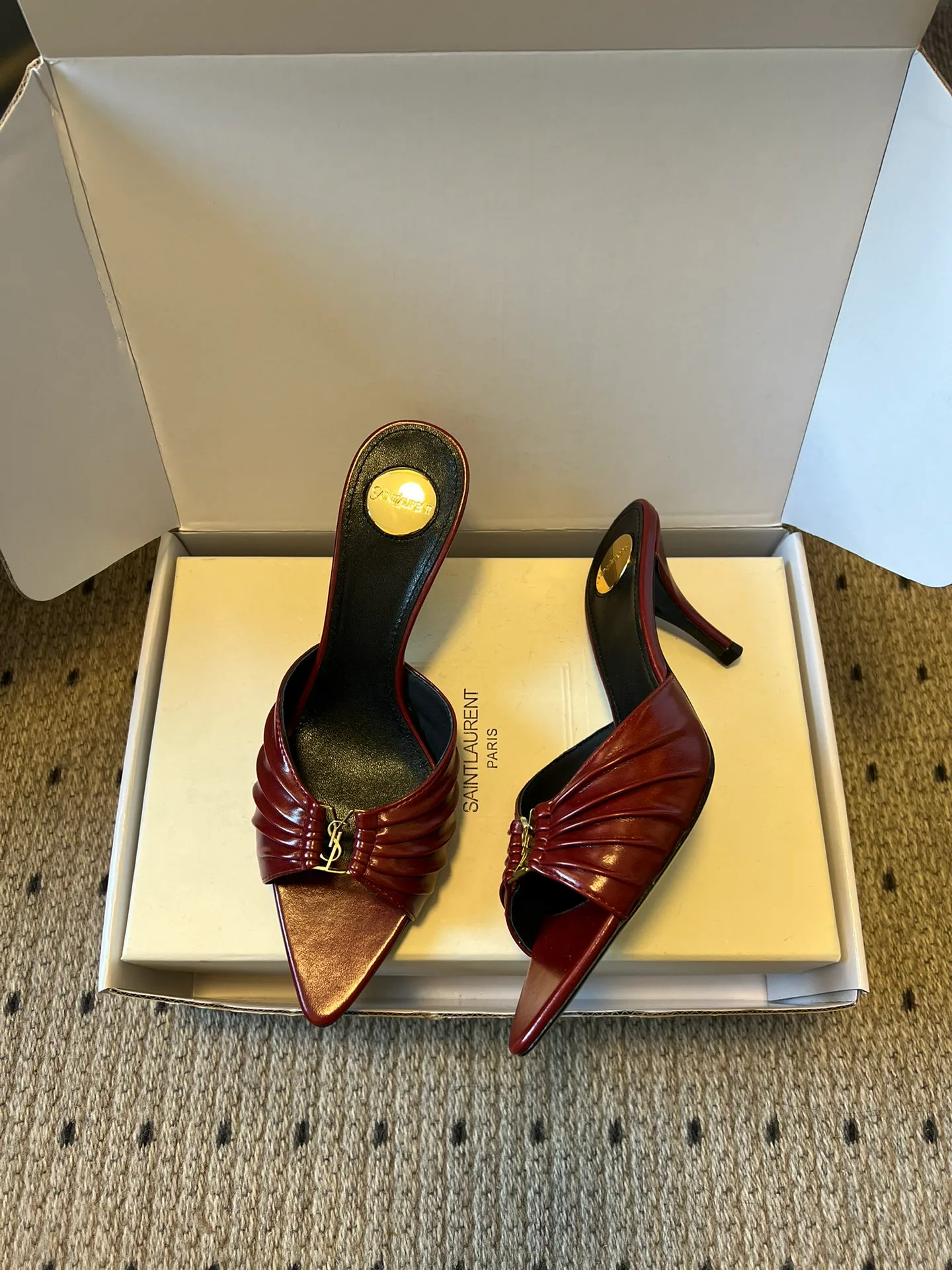 Мюли И Сабо Женские Saint Laurent 10835449