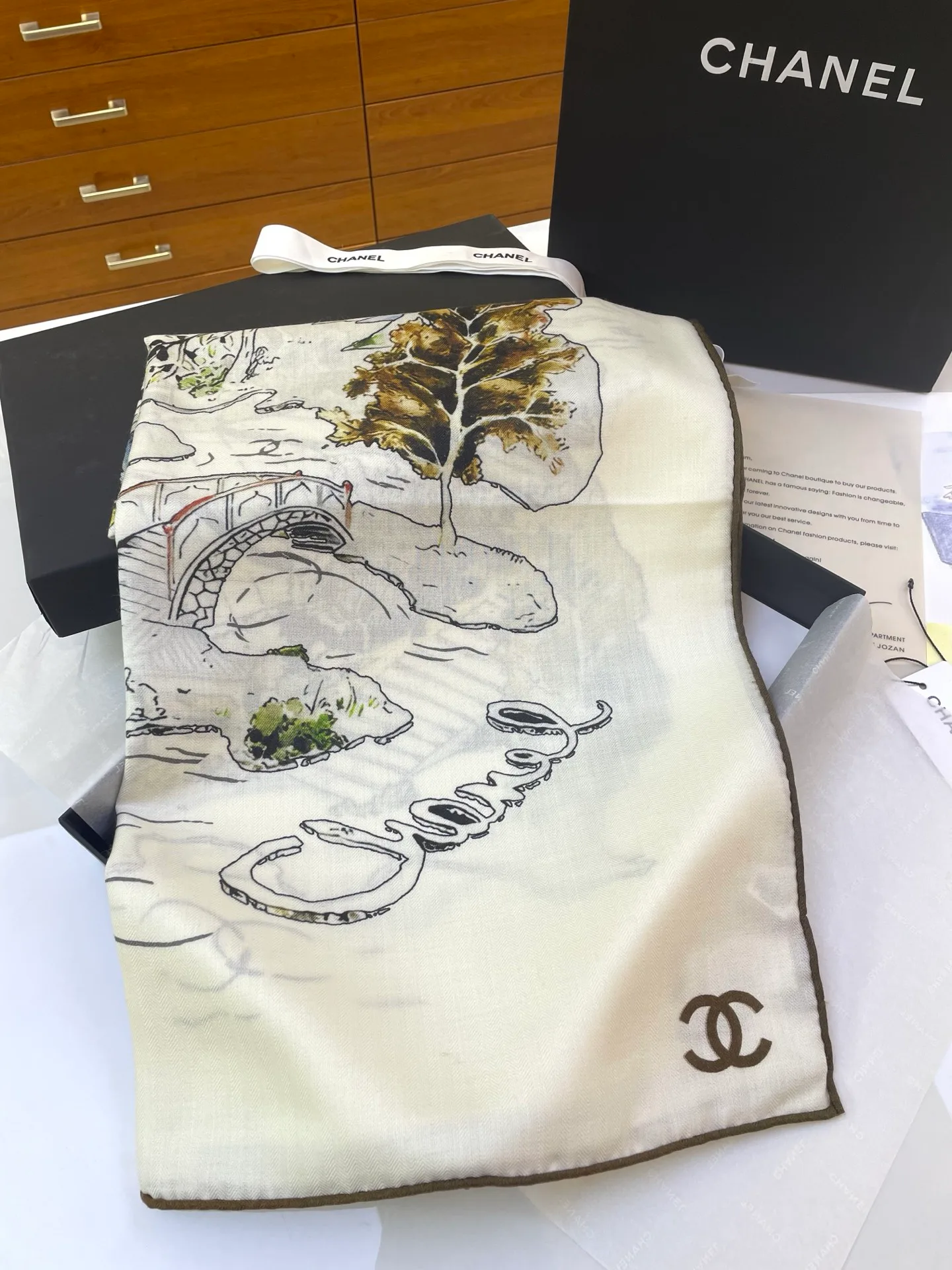 Шарфы Chanel 104715