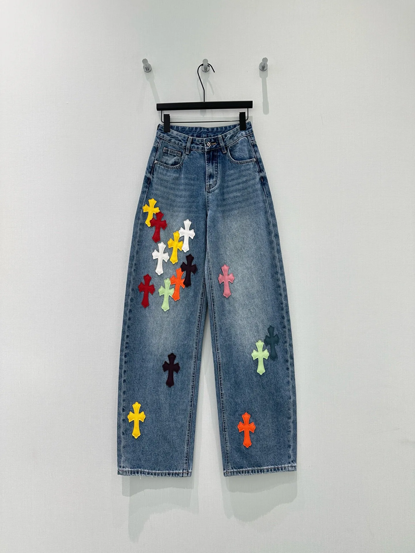 Джинсы Женские Chrome Hearts 13545821