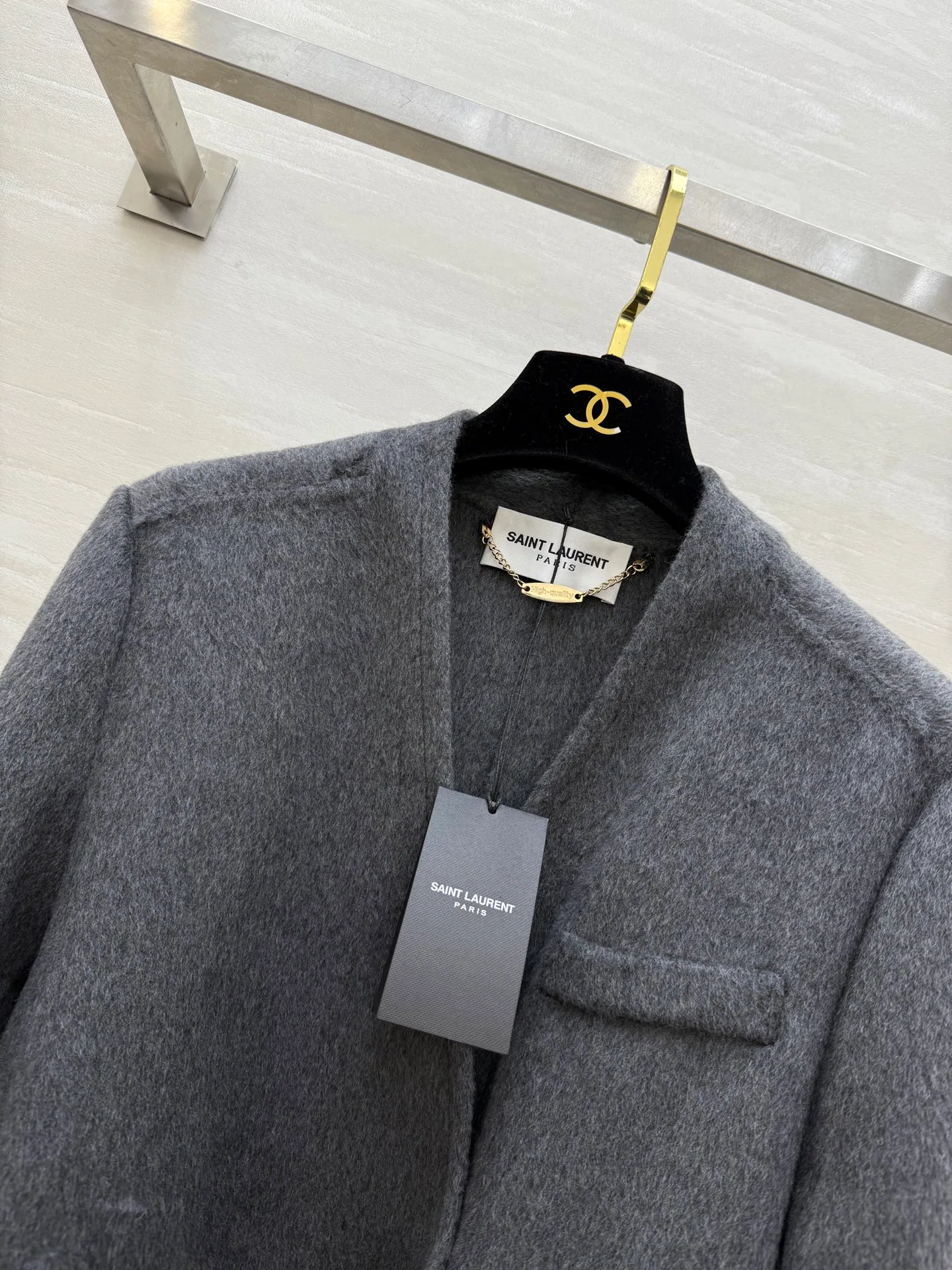 Пальто И Тренчи Мужские Saint Laurent 773917