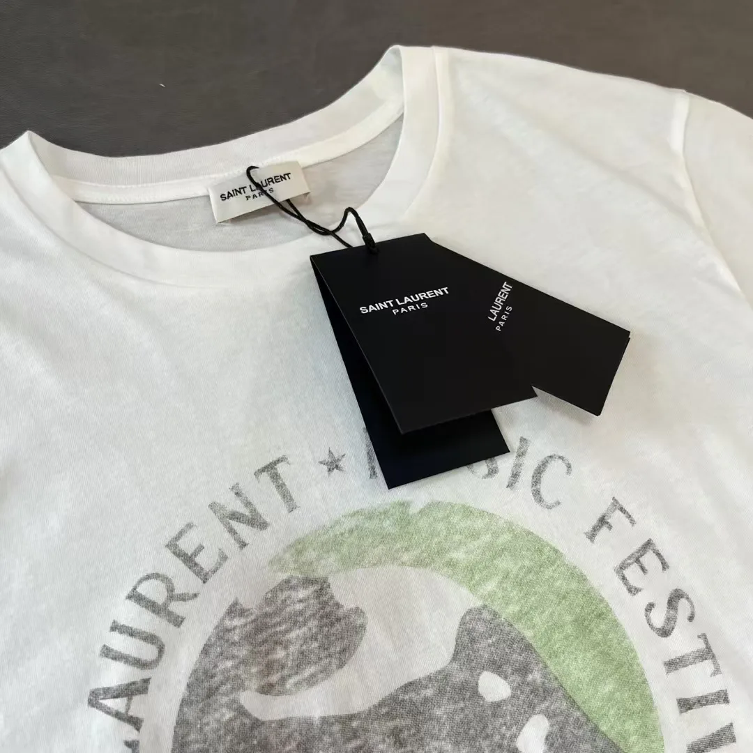 Футболки Женские Saint Laurent 7074