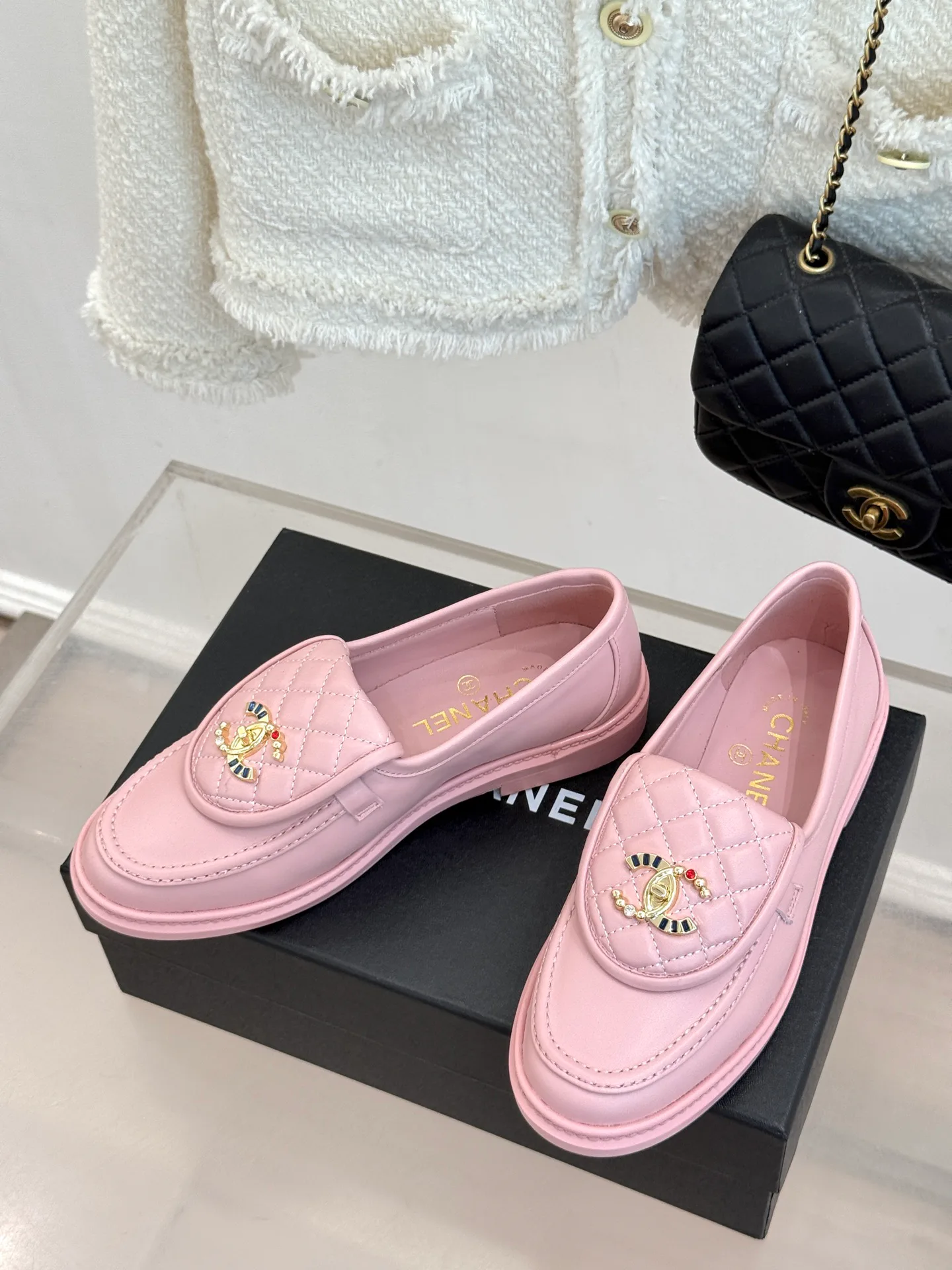 Лоферы И Мокасины Женские Chanel 17336063