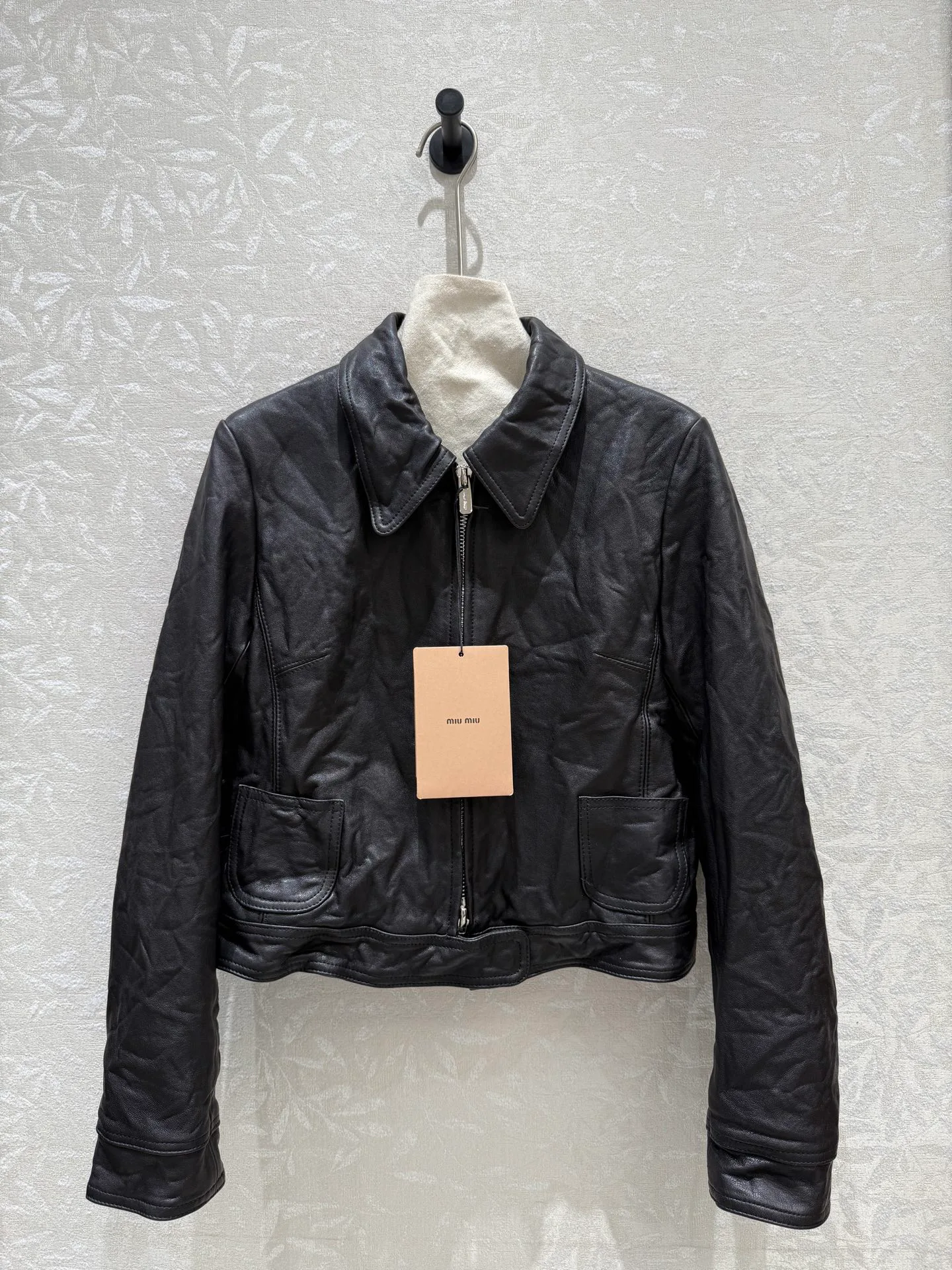 Кожаные Куртки И Дублёнки Женские Miu Miu 18127930