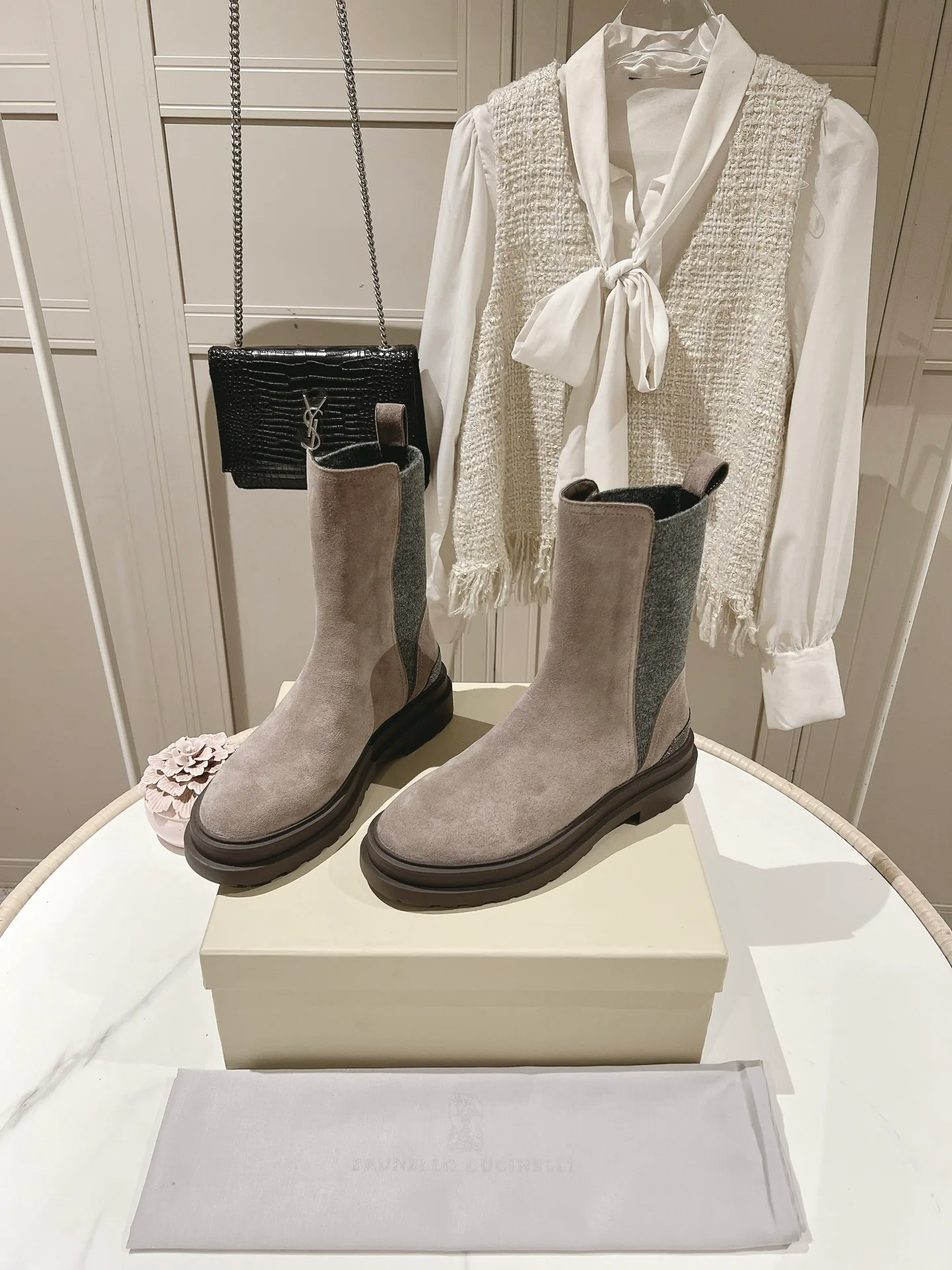 Ботинки Женские Brunello Cucinelli 18217268
