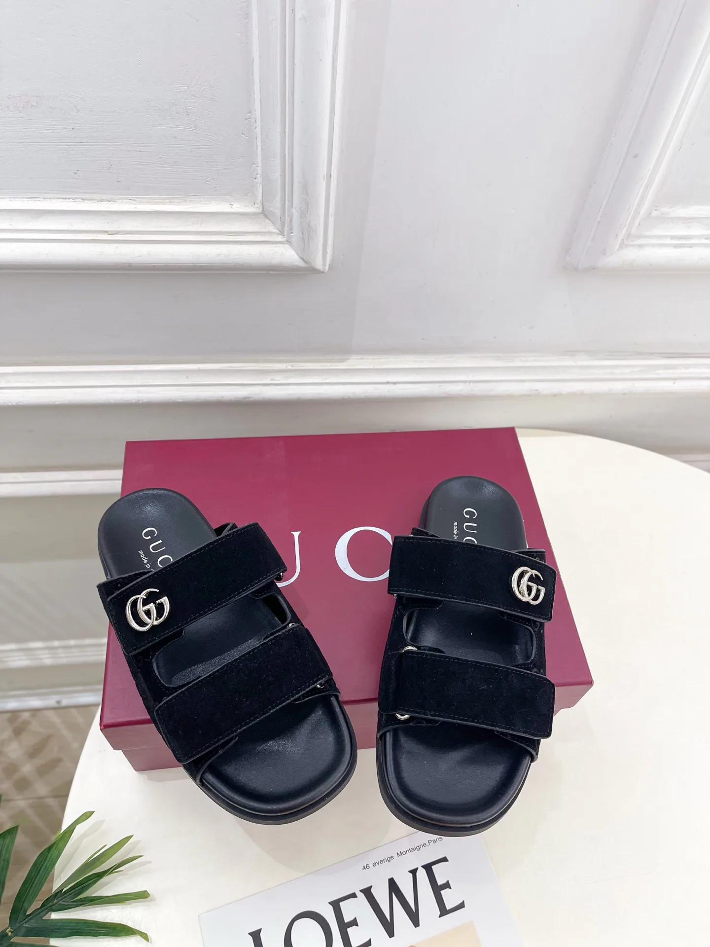 Шлепанцы Женские Gucci 1592530