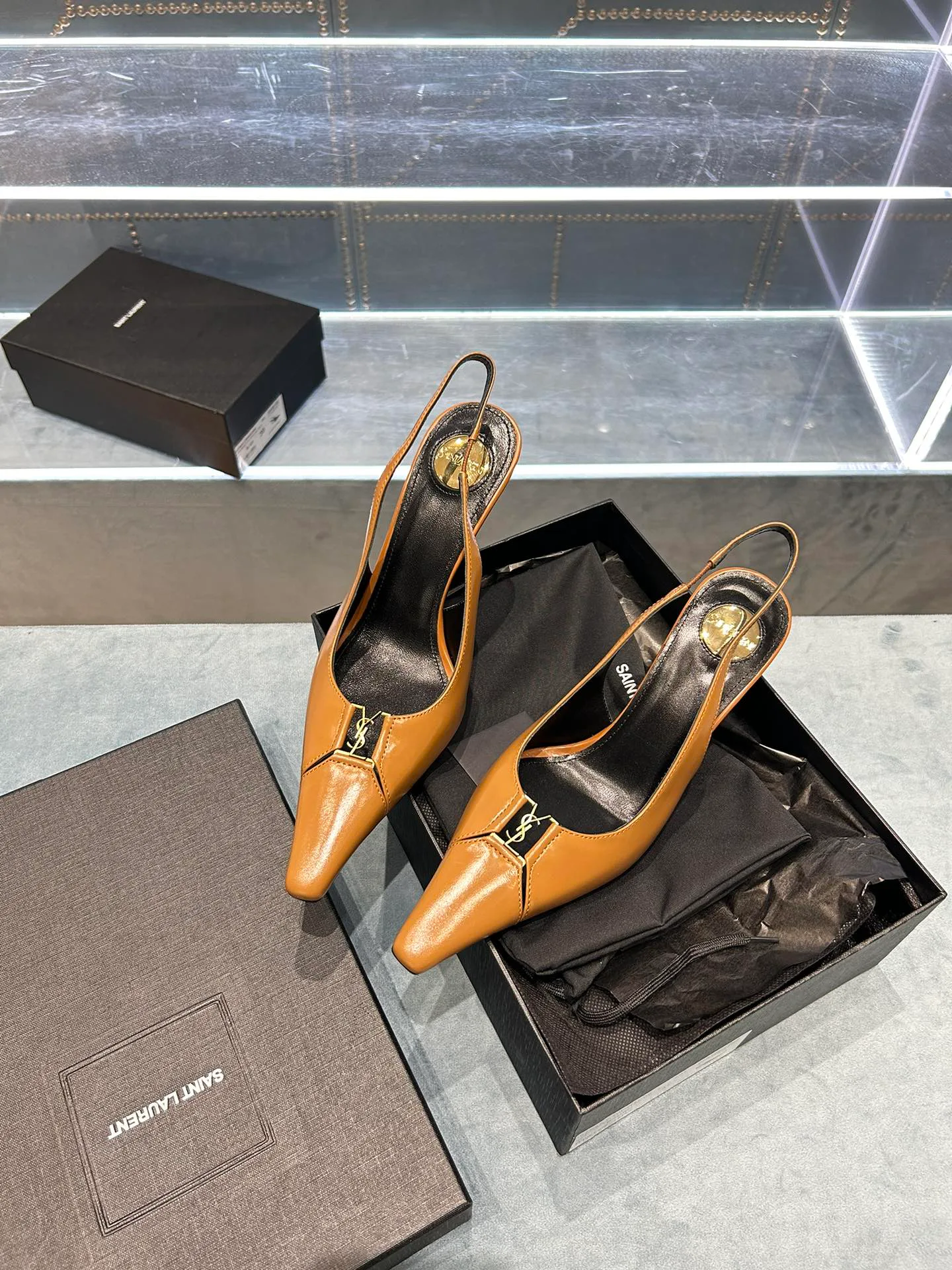 Туфли Женские Saint Laurent 21154