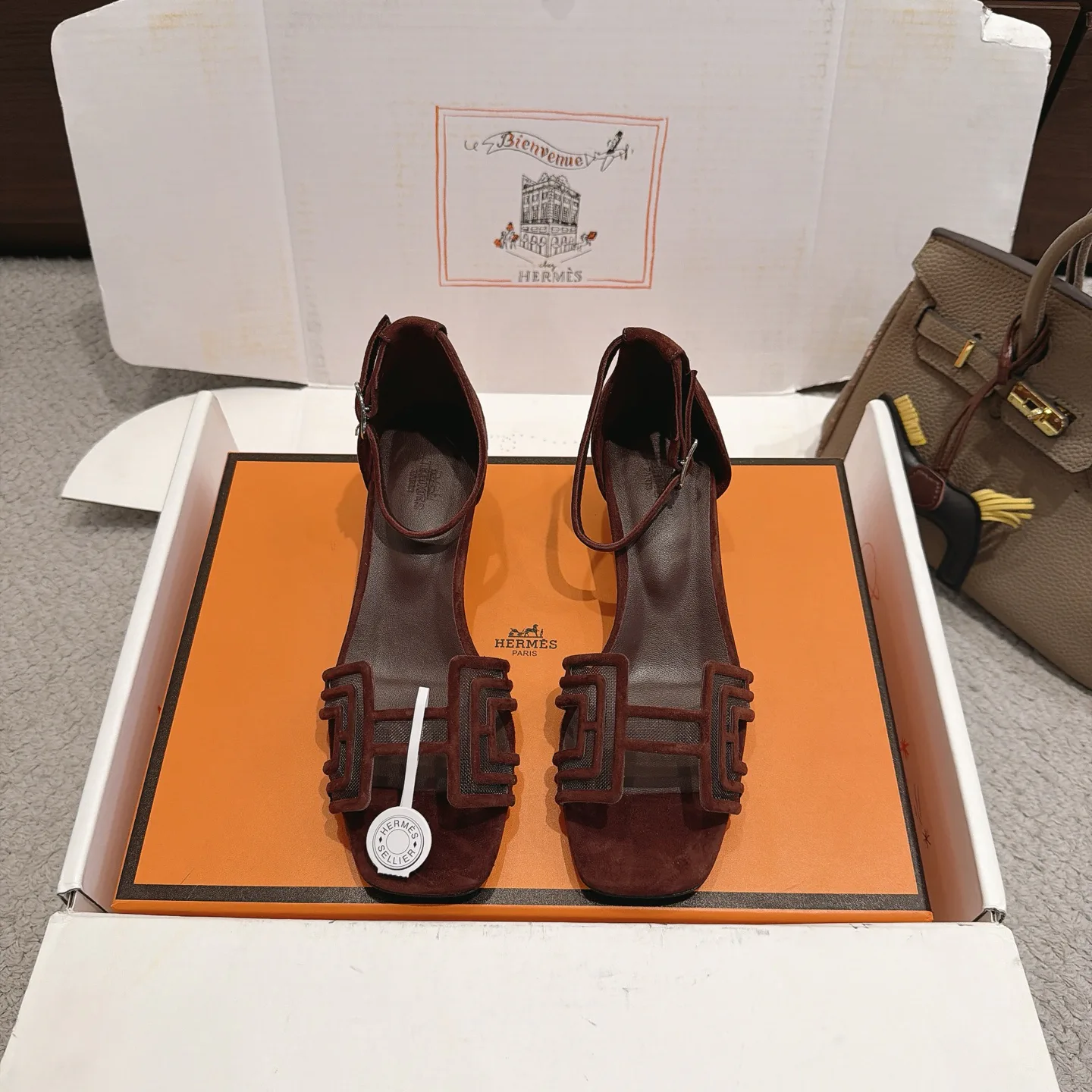 Босоножки Женские Hermes 17787148