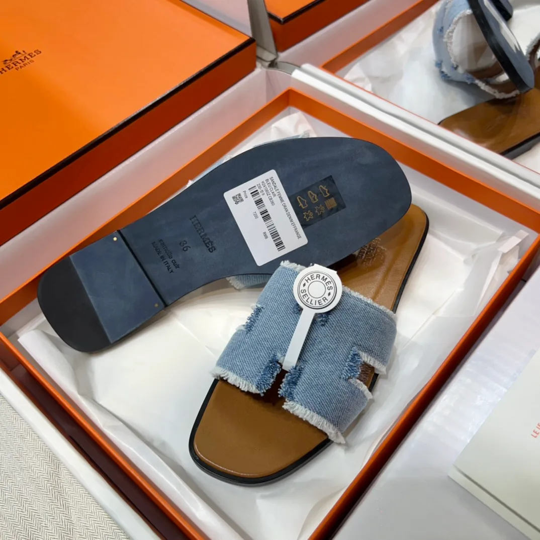 Шлепанцы Женские Hermes 18717398