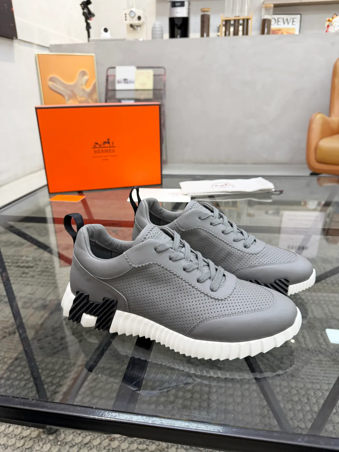 Кроссовки Мужские Hermes 17951014