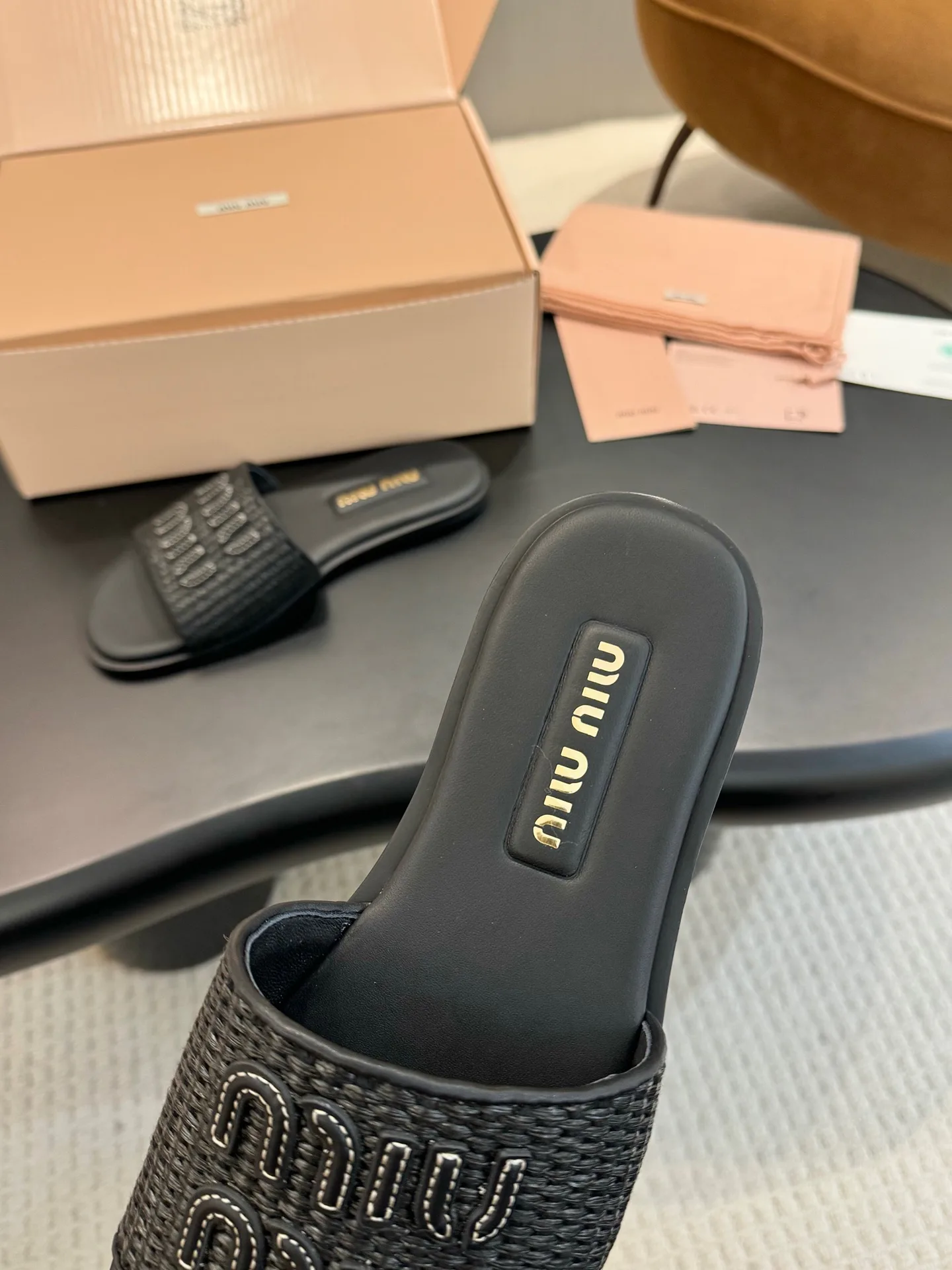 Шлепанцы Женские Miu Miu 11508154