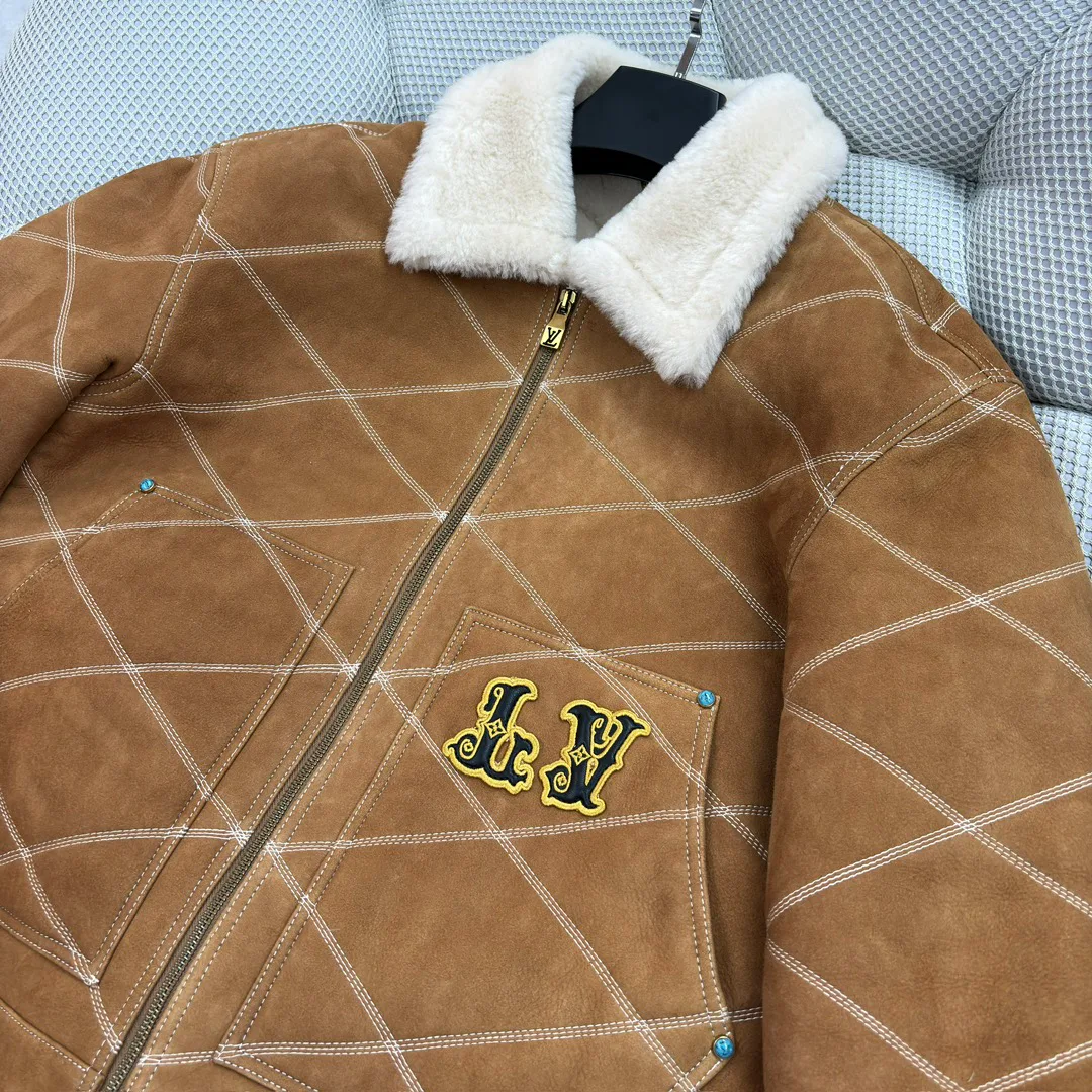 Кожаные Куртки И Дублёнки Мужские Louis Vuitton 610225