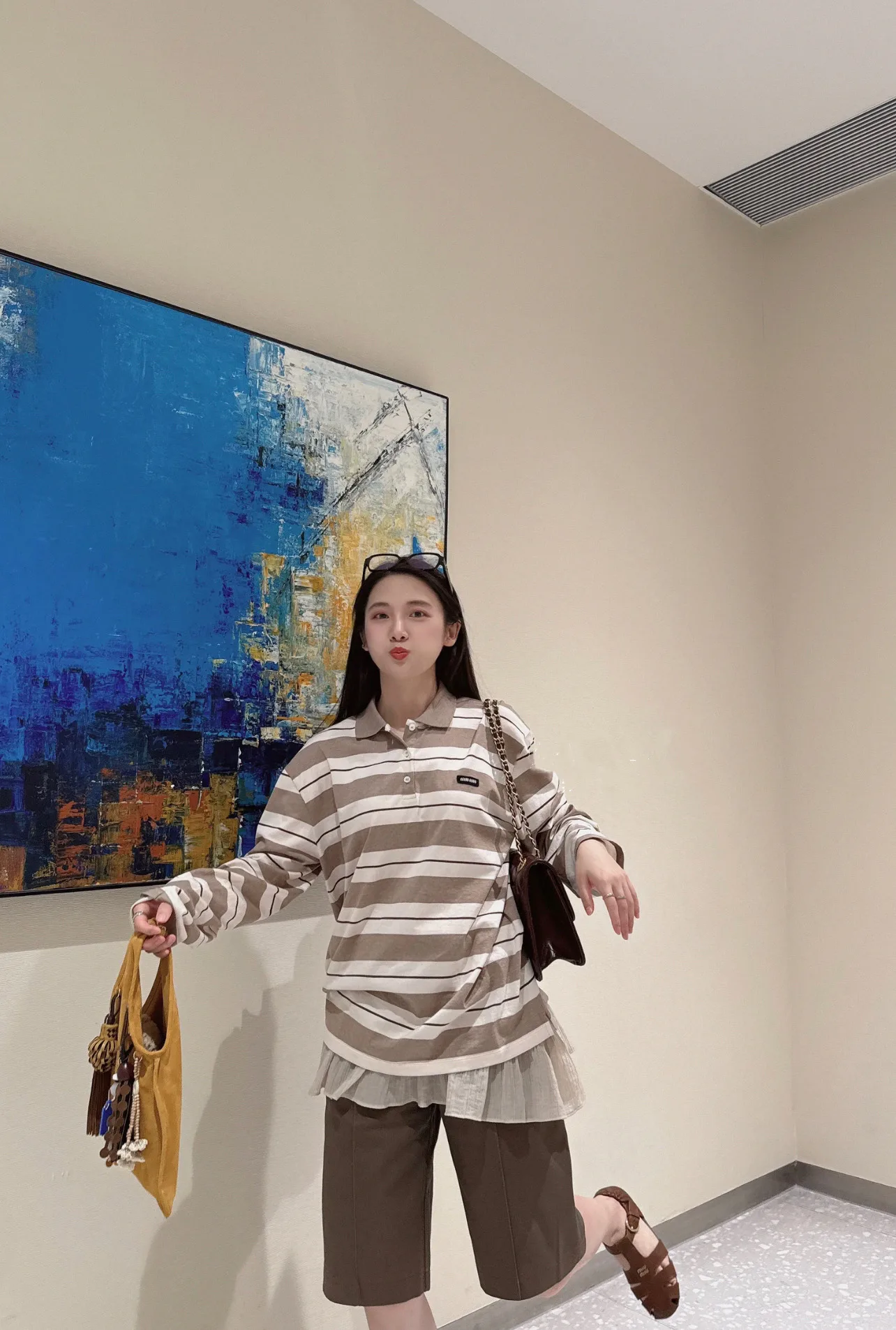 Лонгсливы Женские Miu Miu 67694