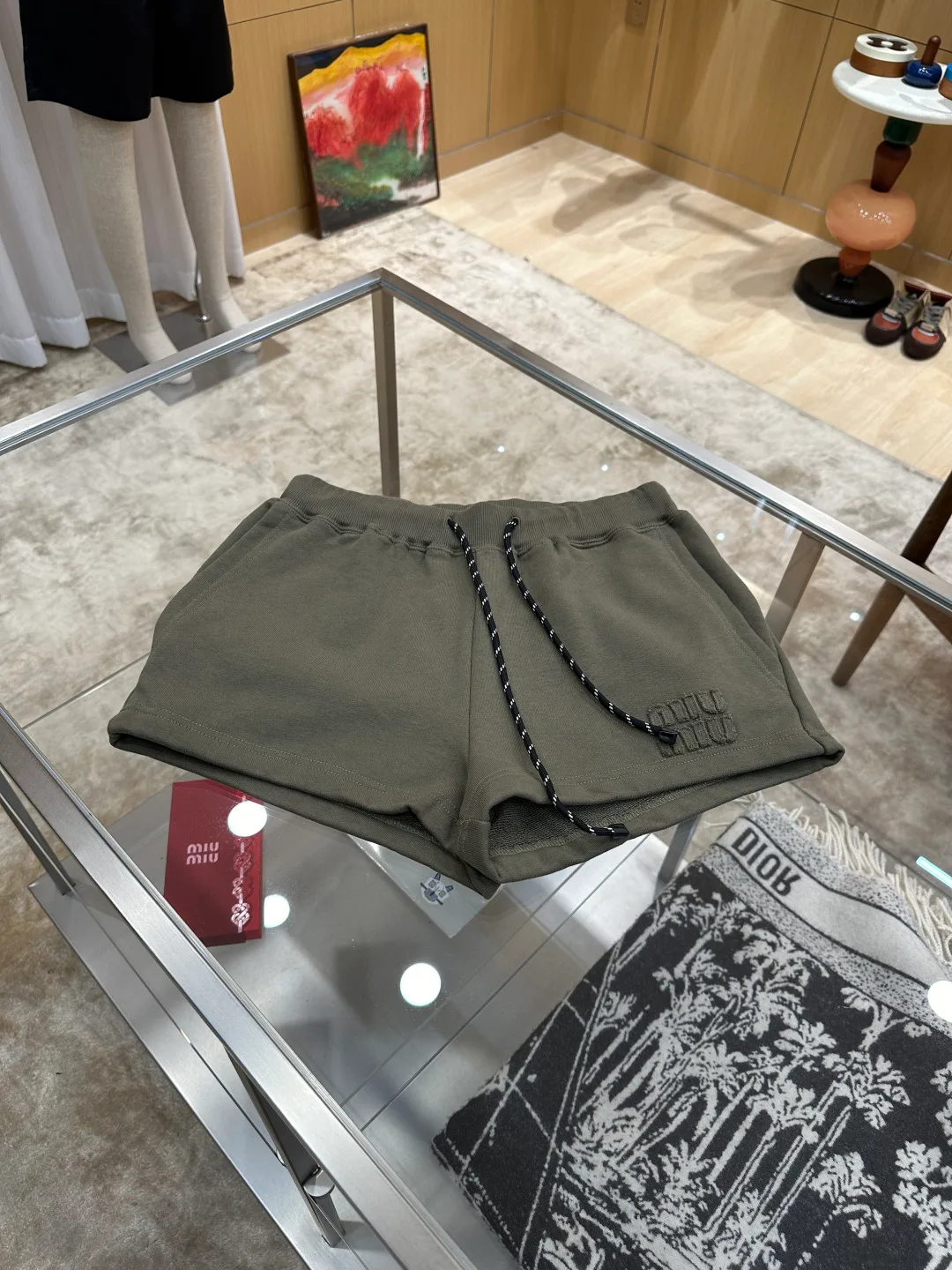 Шорты Мужские Miu Miu 17480527