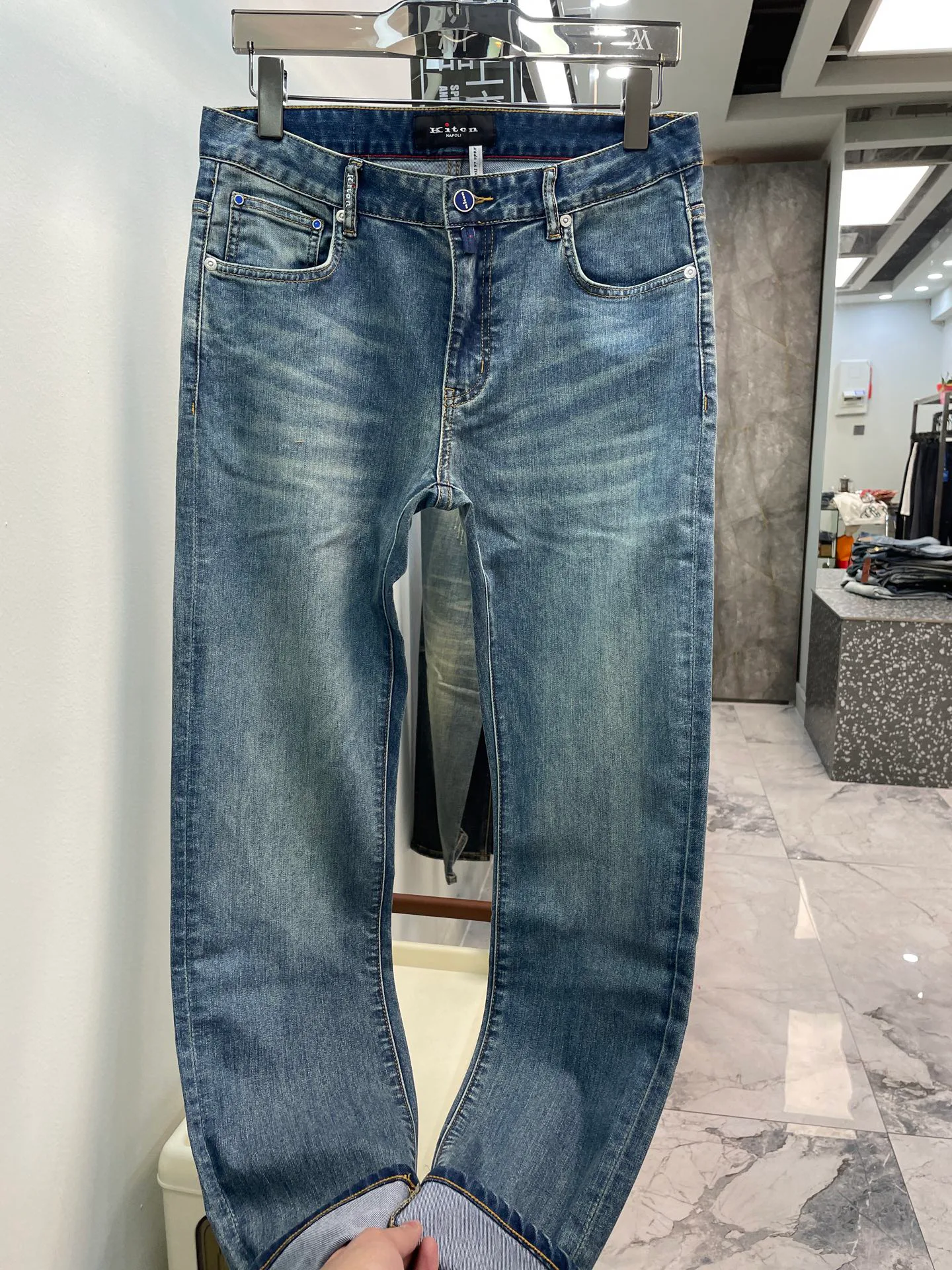 Джинсы Мужские Kiton 33891