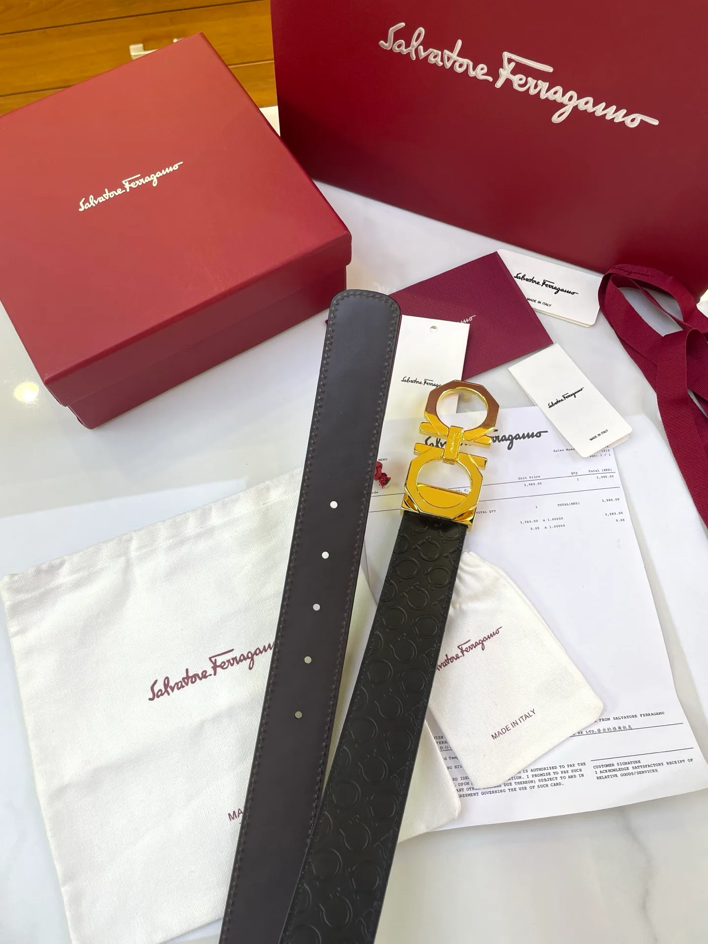 Ремни Salvatore Ferragamo 11679573