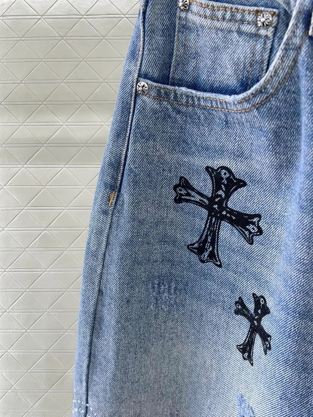 Брюки Женские Chrome Hearts 13448200