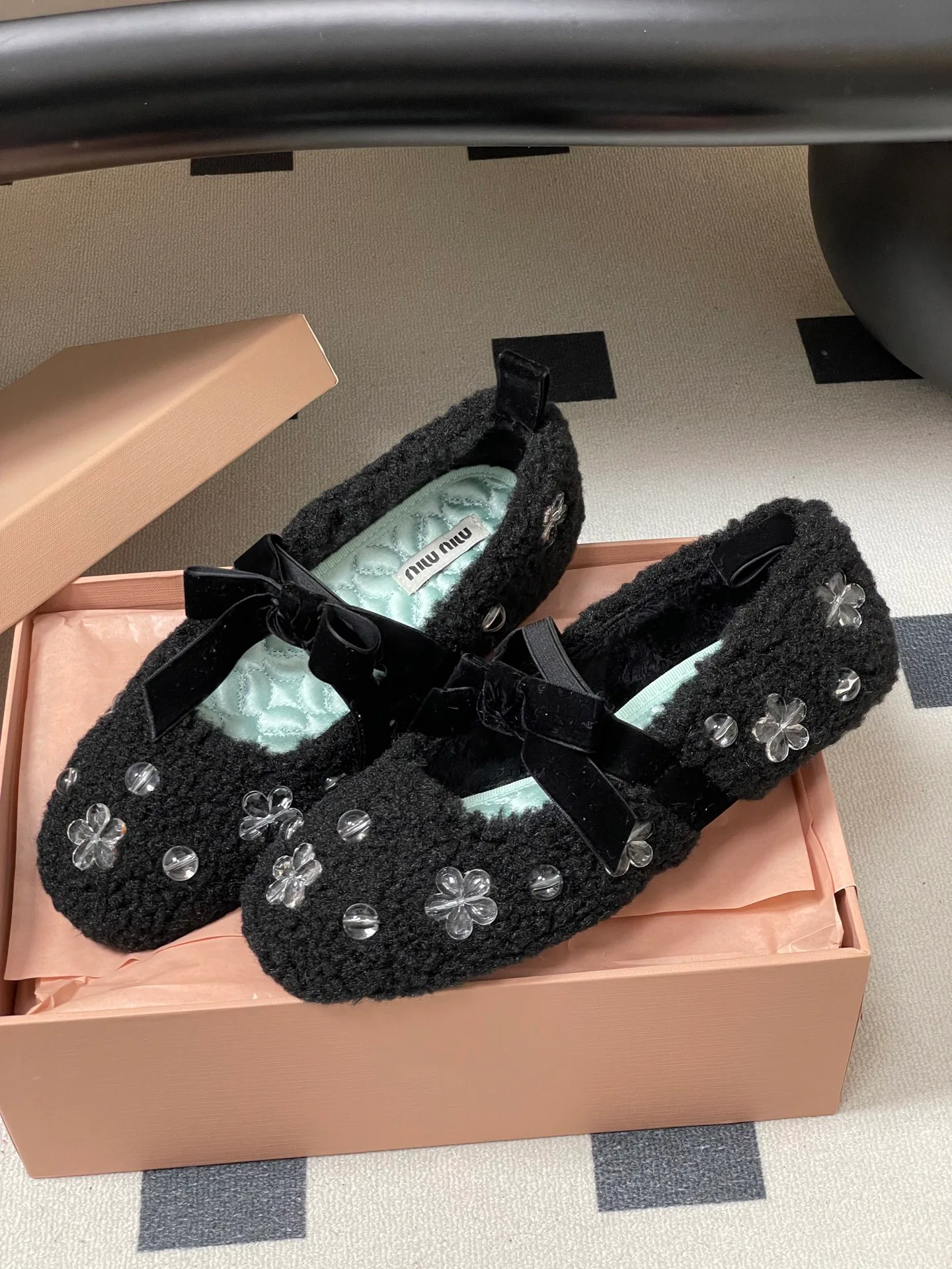 Балетки Женские Miu Miu 668627