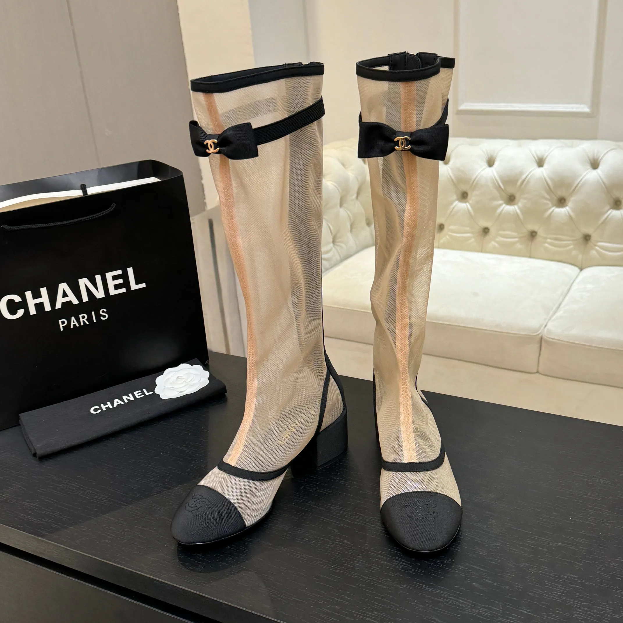 Сапоги Женские Chanel 1262740