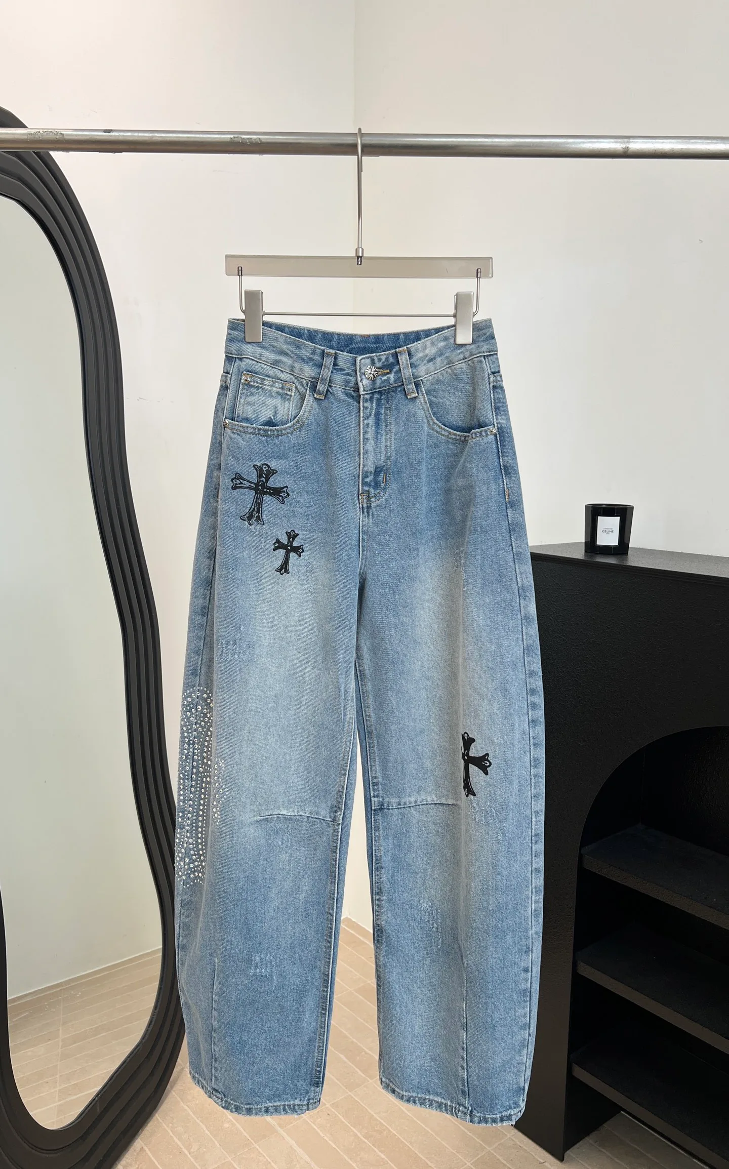 Брюки Женские Chrome Hearts 11645806