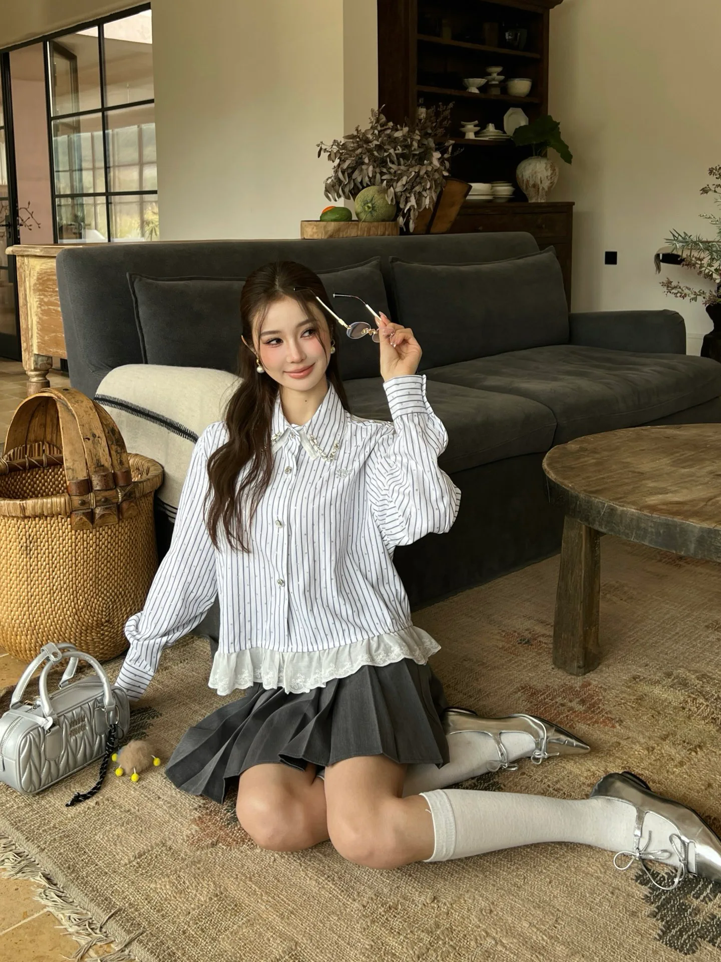 Рубашки Женские Miu Miu 10913403