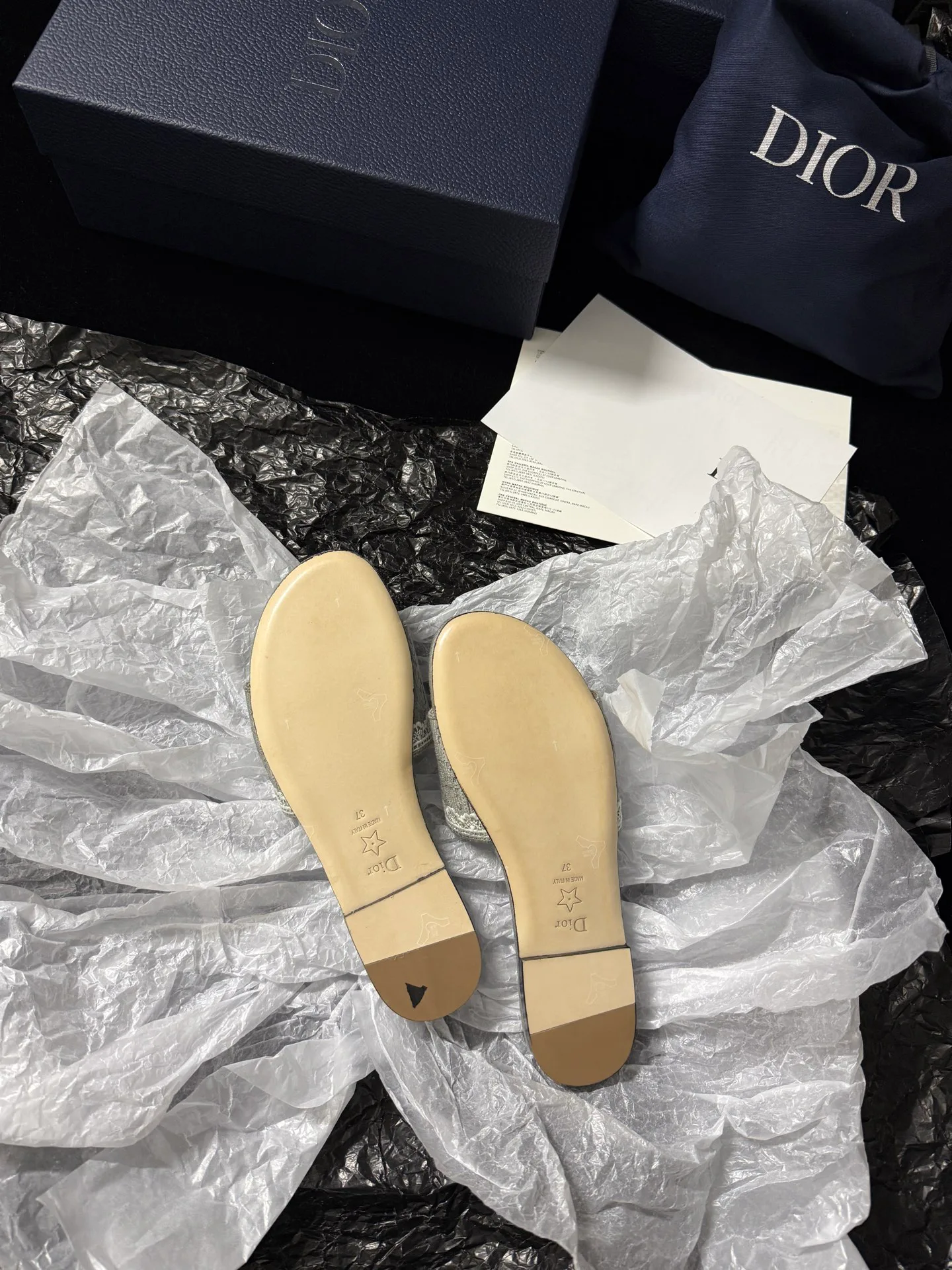 Шлепанцы Женские Christian Dior 578423