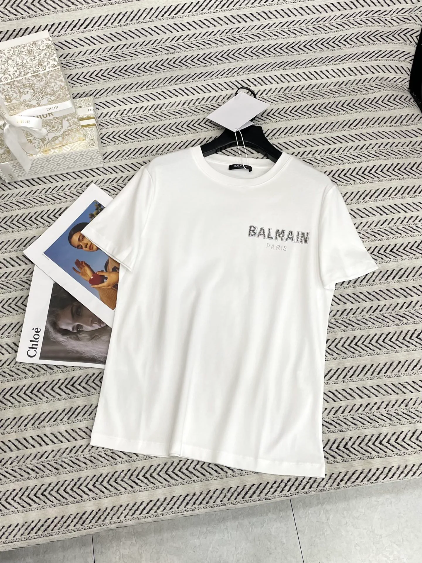 Футболки Женские Balmain 4689397