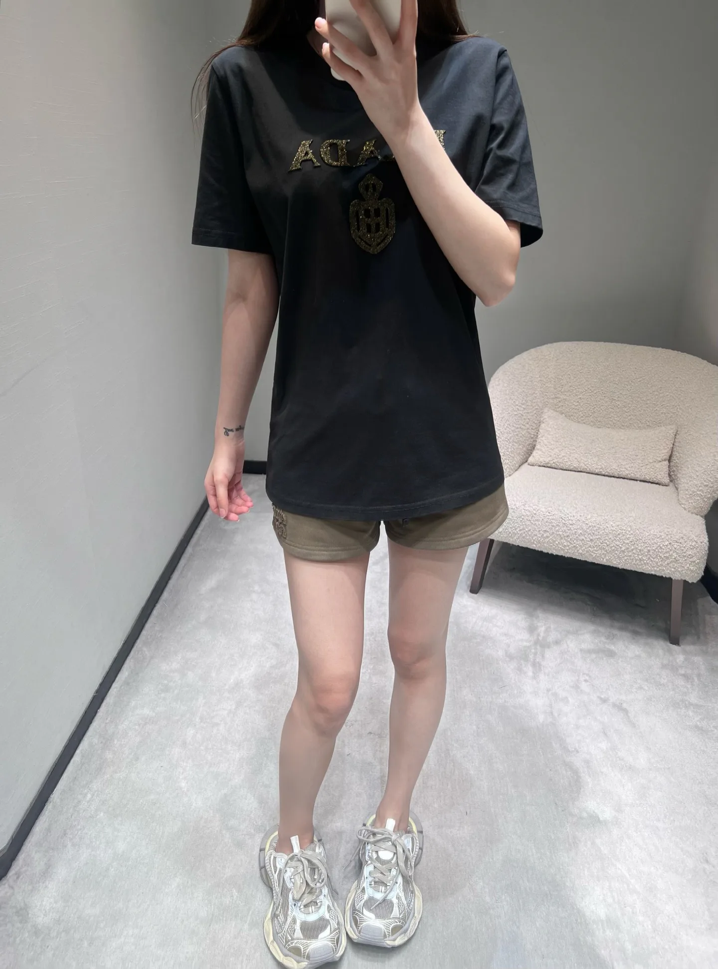 Футболки Женские Prada 5066649