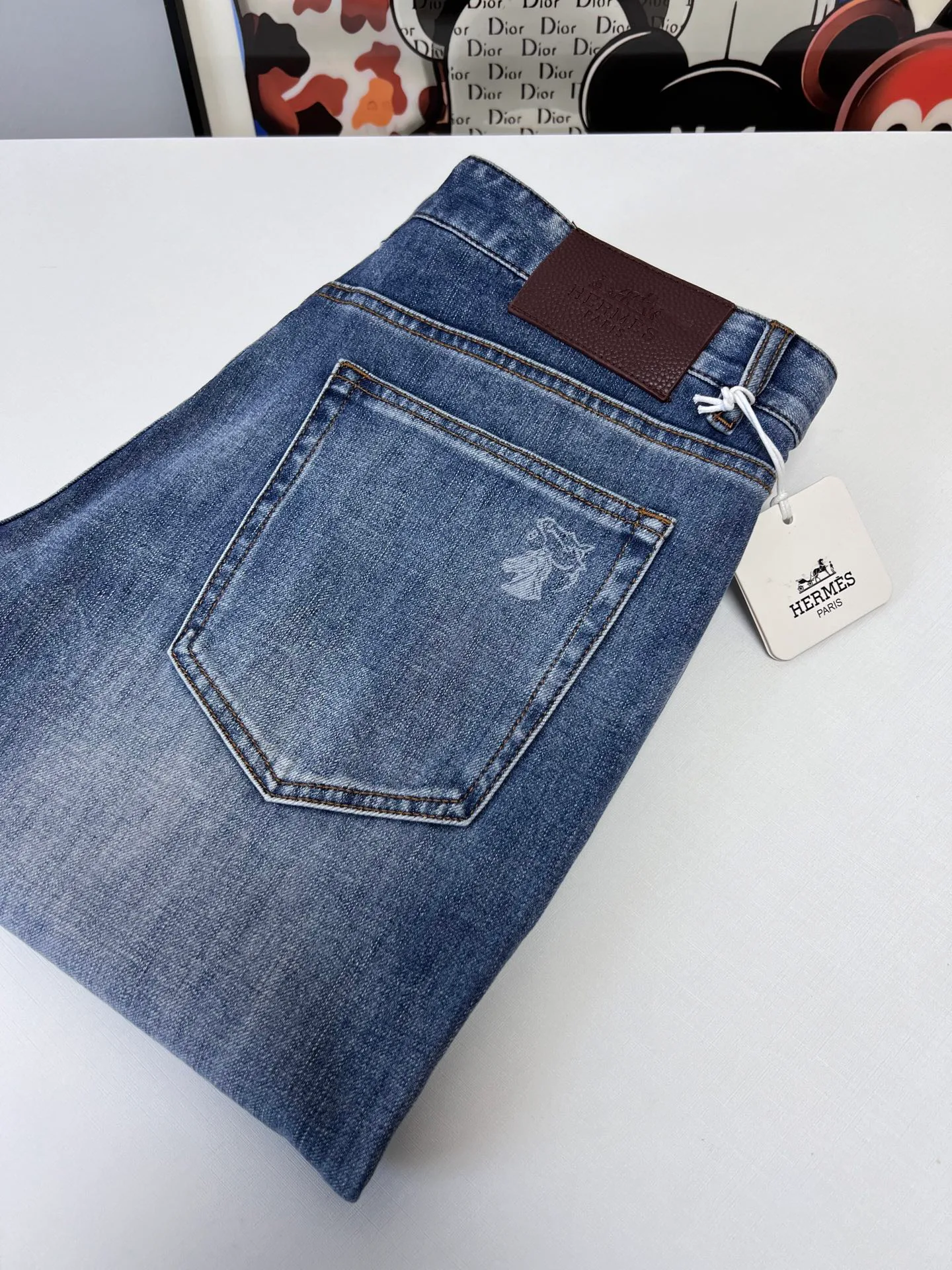 Джинсы Мужские Hermes 8709