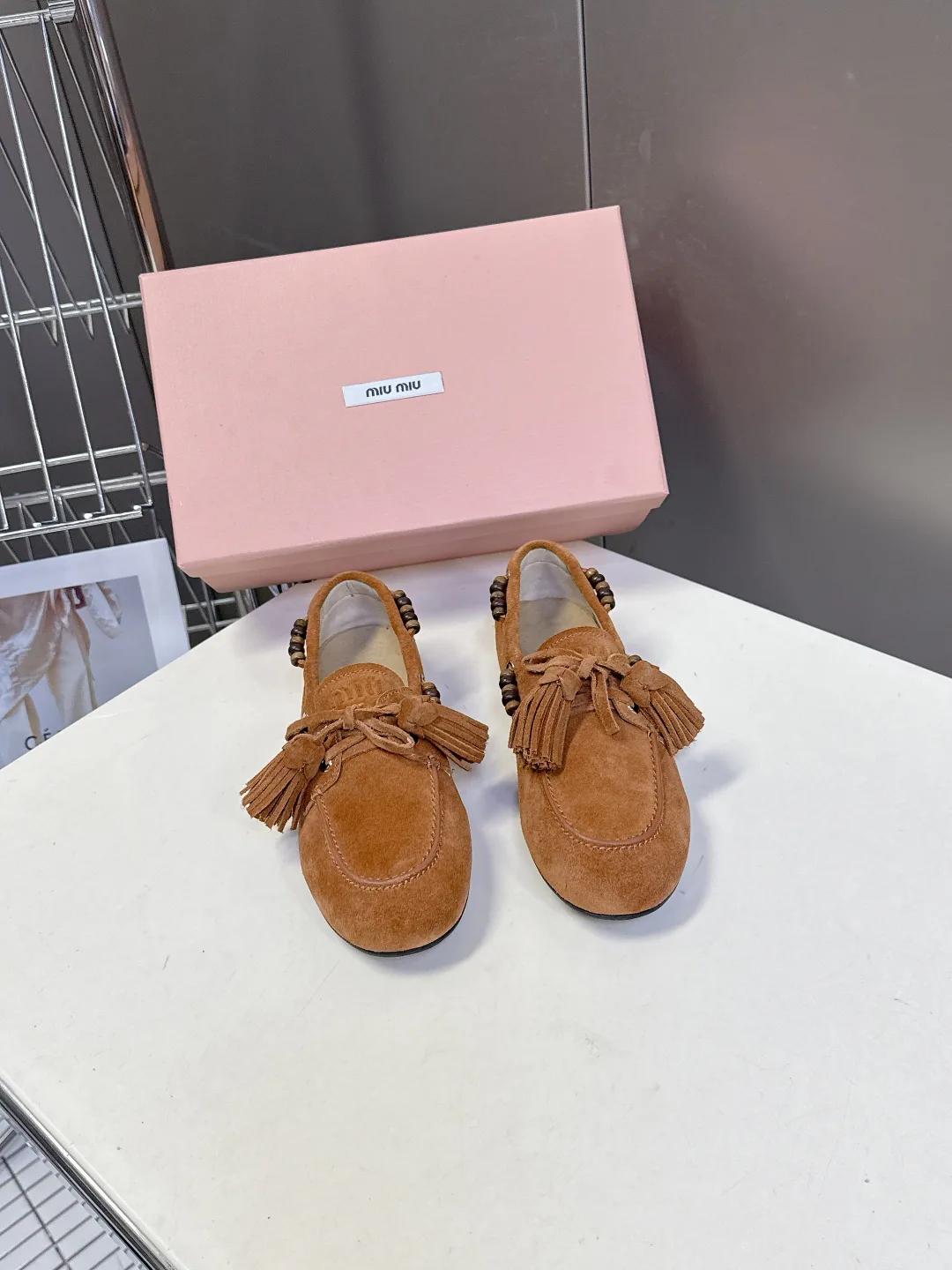 Мокасины Женские Miu Miu 139415